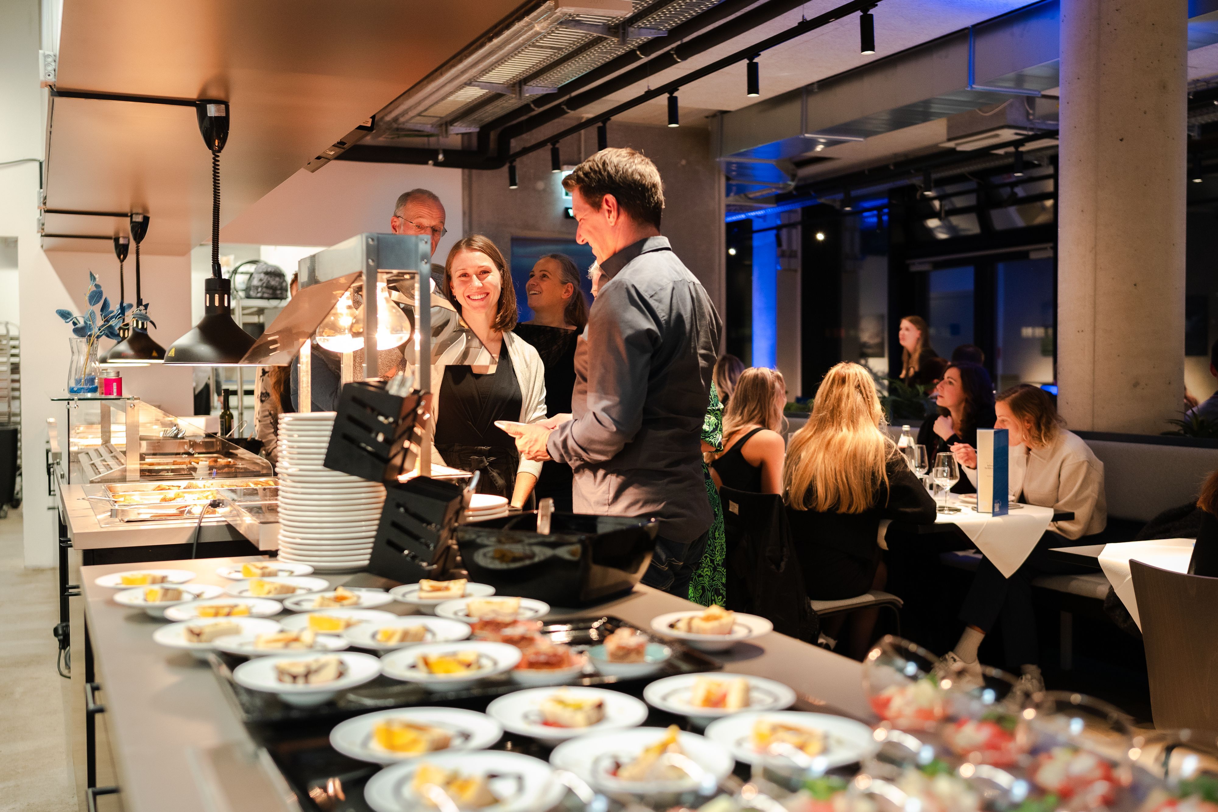 Flying Service, Buffet oder Menü: Hier bleiben keine Wünsche offen.