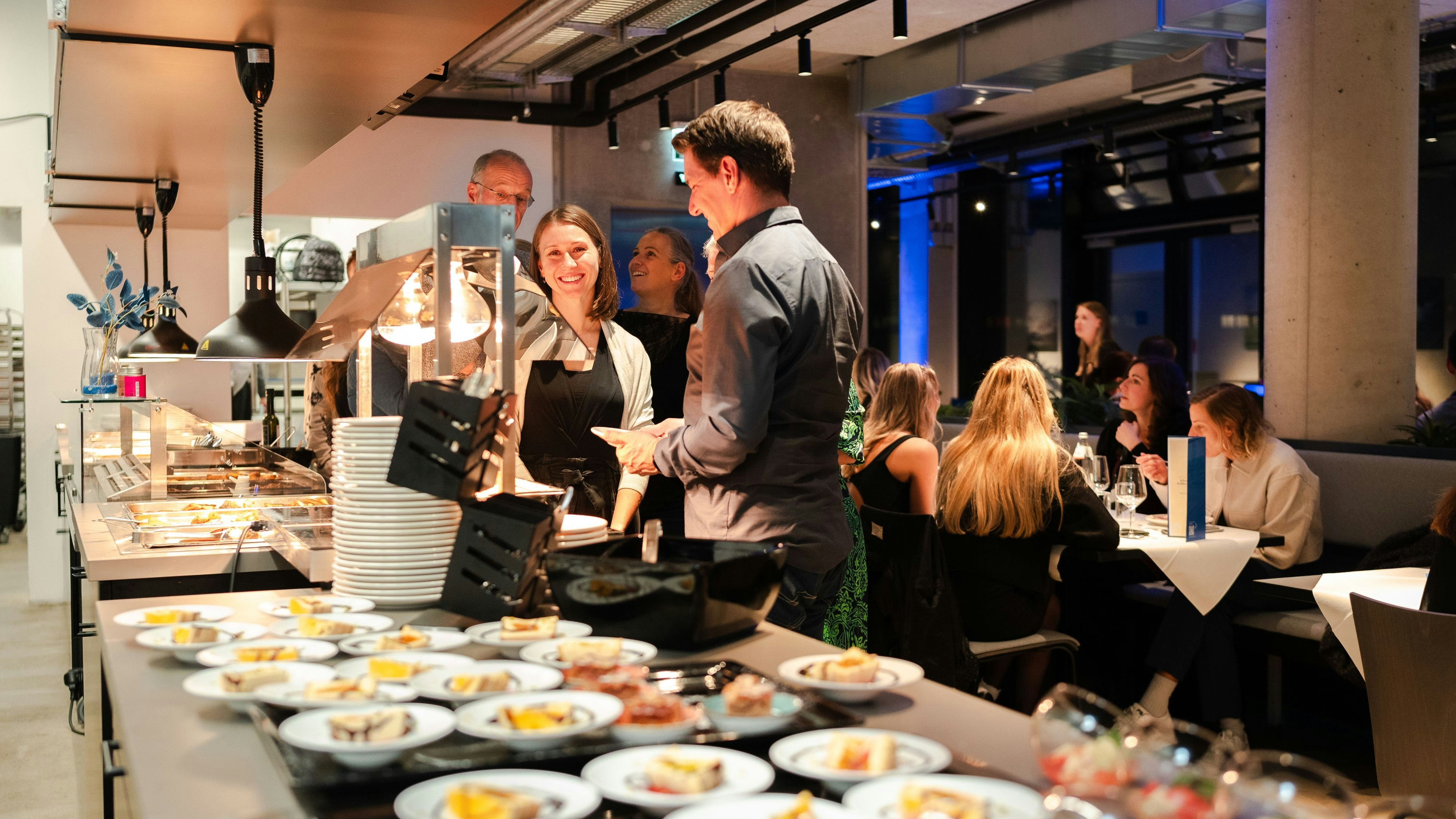 Flying Service, Buffetoder Menü: Hier bleibenkeine Wünsche offen