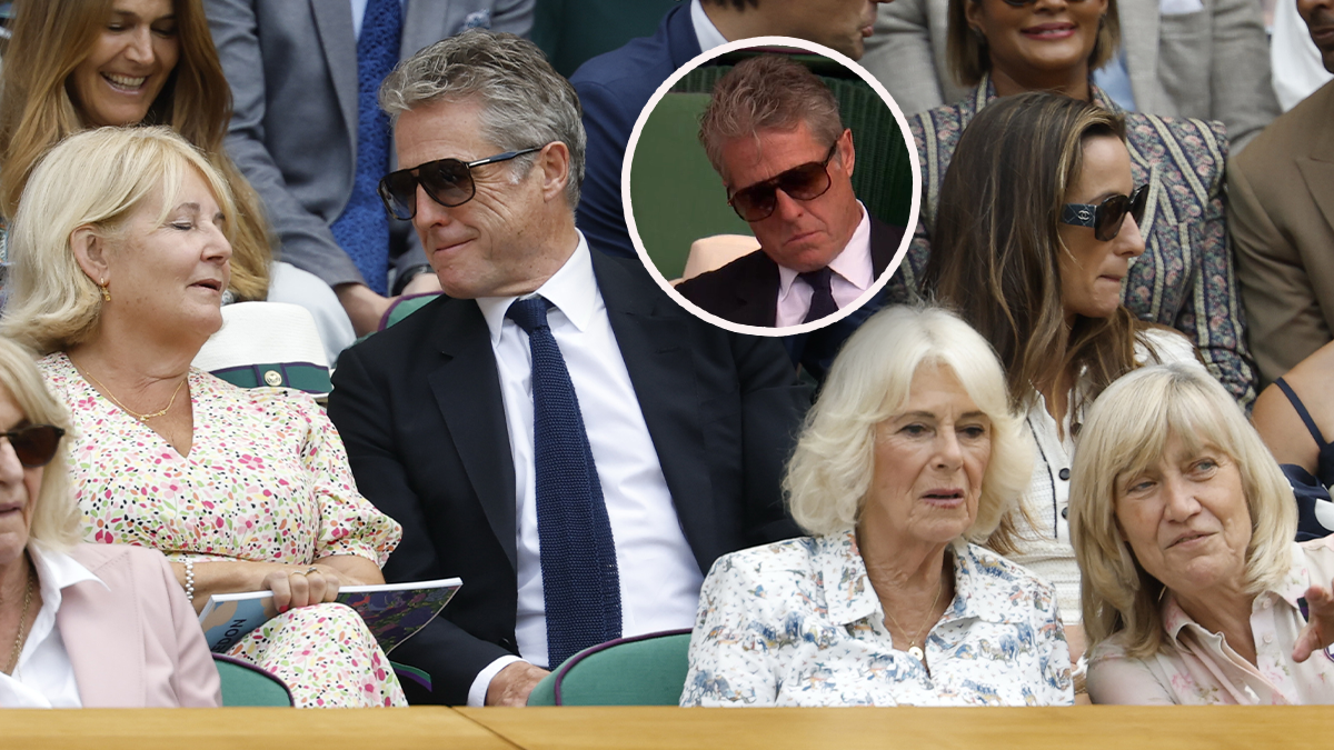 Hollywood-Star Hugh Grant ist bei Djokovics Sieg eingeschlafen. 