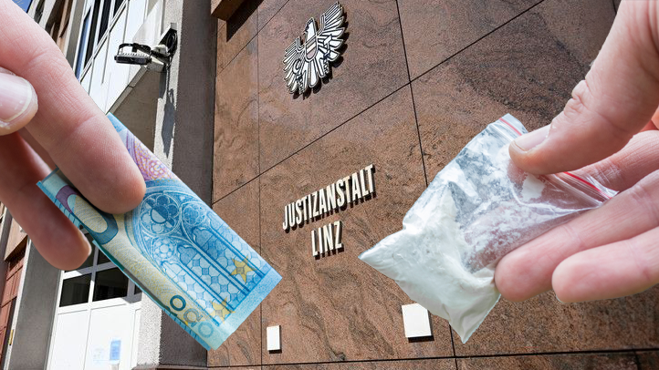 Die Polizei sprengte einen Kokain-Deal. Vier Verdächtige sitzen in der Justizanstalt Linz. (Symbolbild)