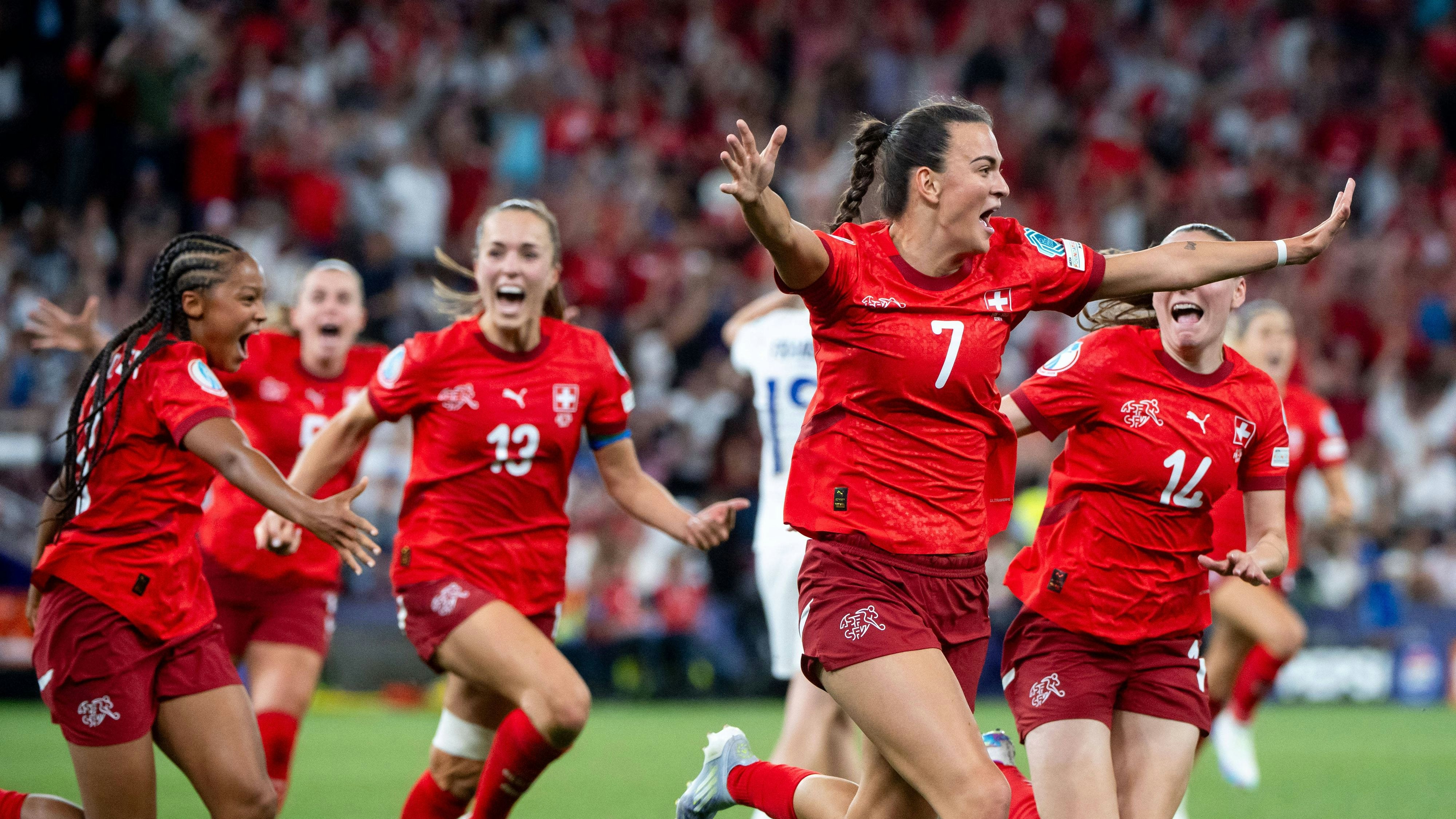 Heute.at - 1:1! Schweiz rettete in Minute 93 Aufstieg bei Heim-EM