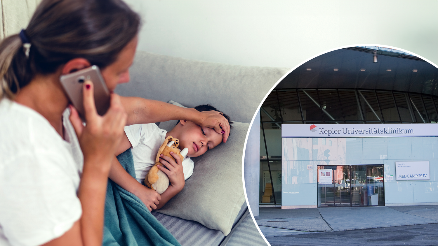Nicht einmal das zweitgrößte Krankenhaus Österreichs – das Linzer Kepler Klinikum – hatte Platz für den Vierjährigen. (Symbolbild)