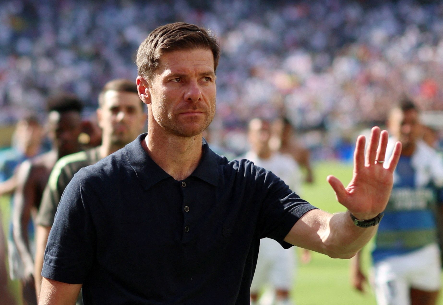 Real-Madrid-Coach Xabi Alonso. 