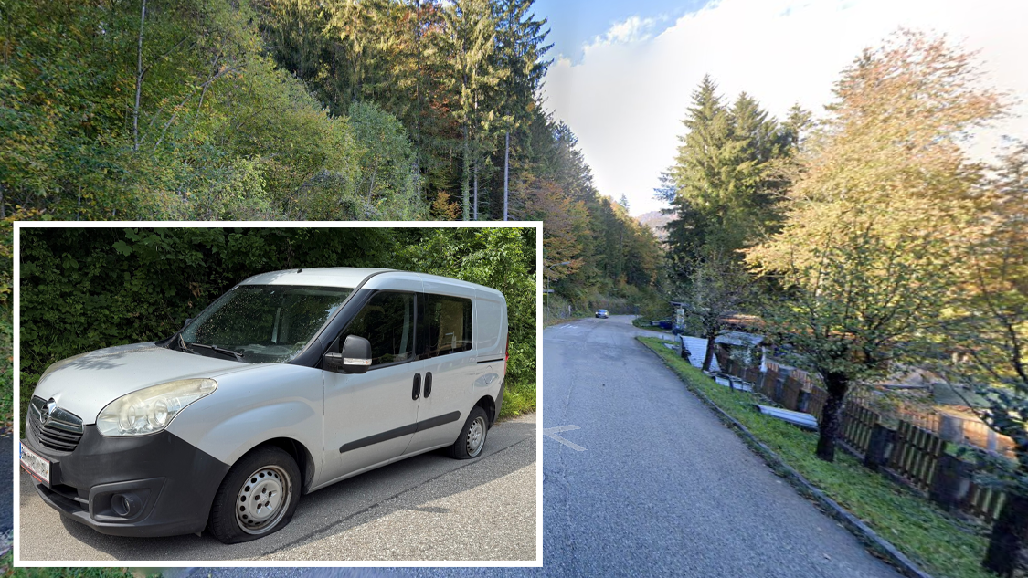 Das mobile Radar-Gerät steht derzeit in der Perneckerstraße. Dort wird es trotz zerstochener Reifen jetzt auch bleiben.