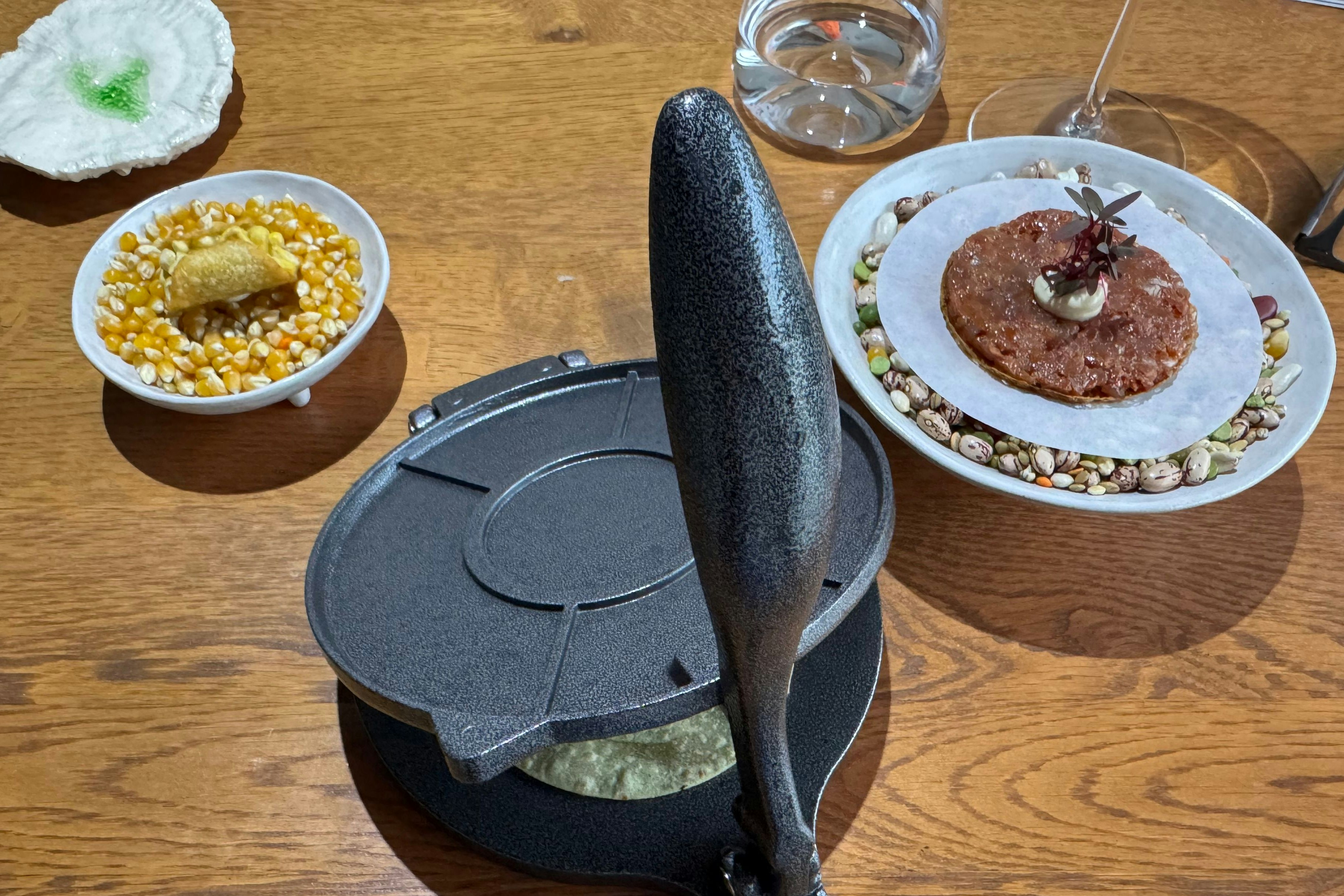 Tortilla mit Artischocke und Thunfisch aus der Adria