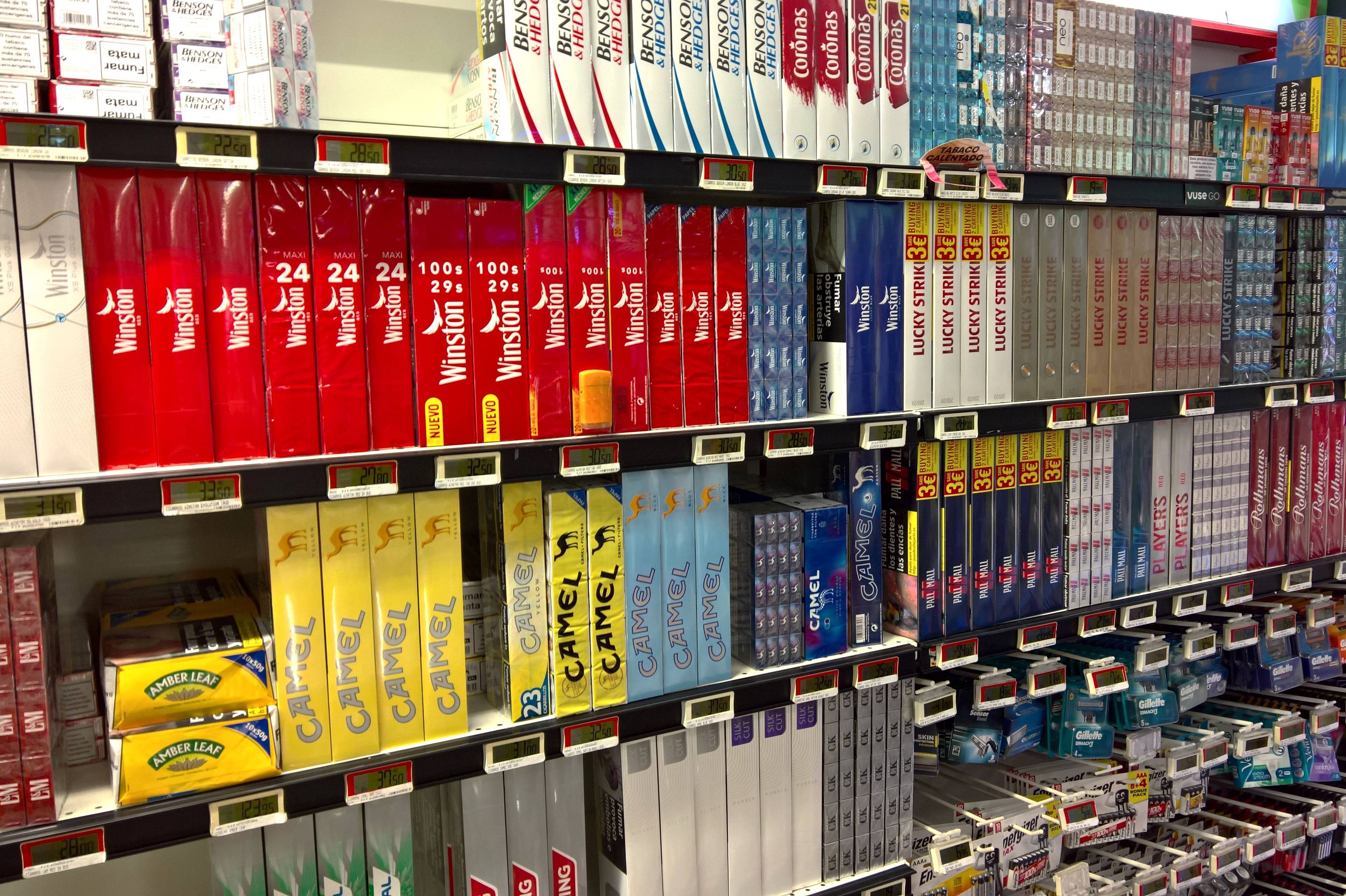 Benson & Hedges, Camel, Meine Sorte, Sobranie, Smart Export und Winston werden teurer.