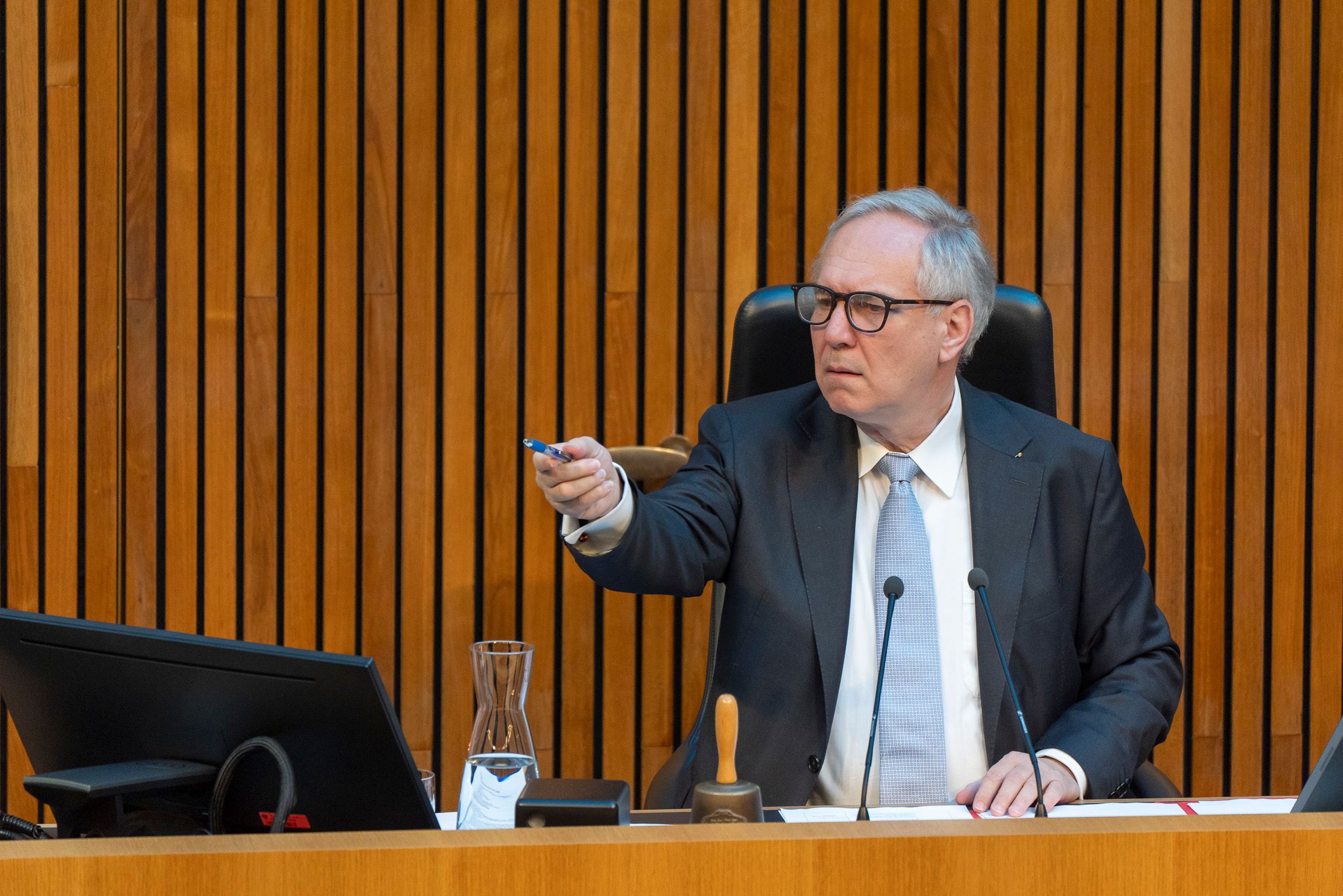 Walter Rosenkranz während einer Nationalratssitzung im März 2025