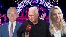 Stars und Polit-Elite im Disco-Fieber