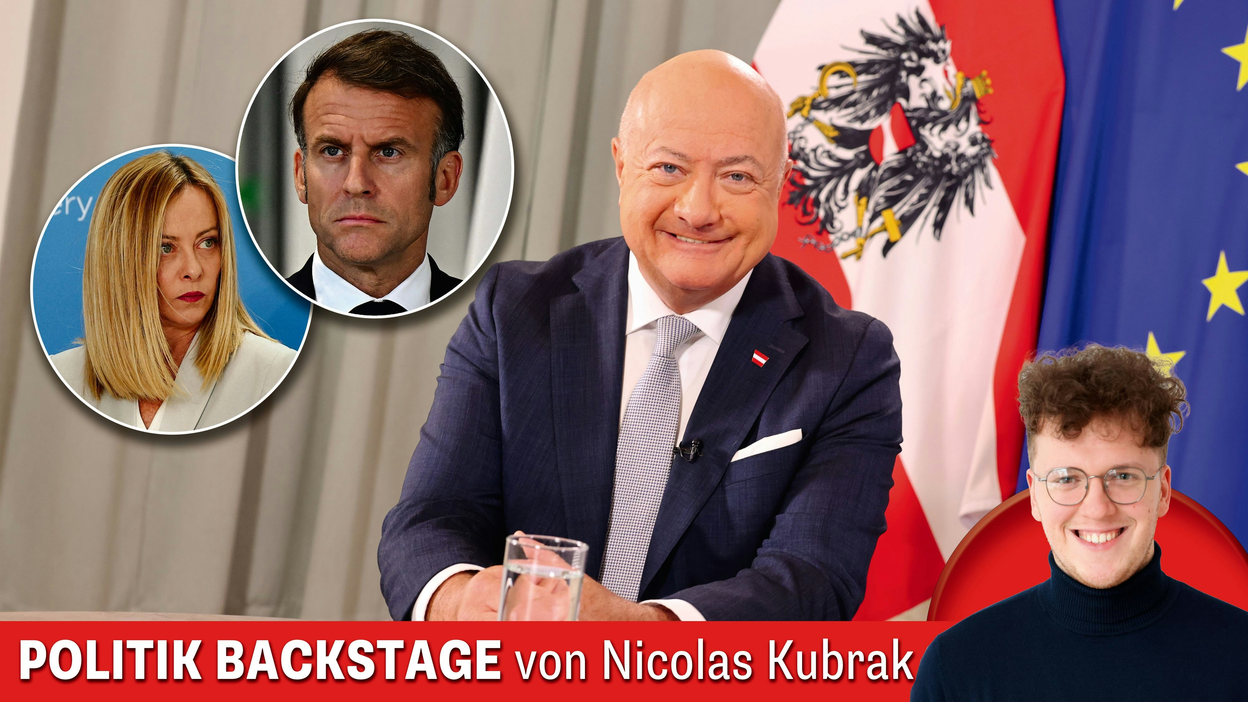 Heute.at - Meloni, Macron – Kanzler zündet jetzt Diplomatie-Turbo