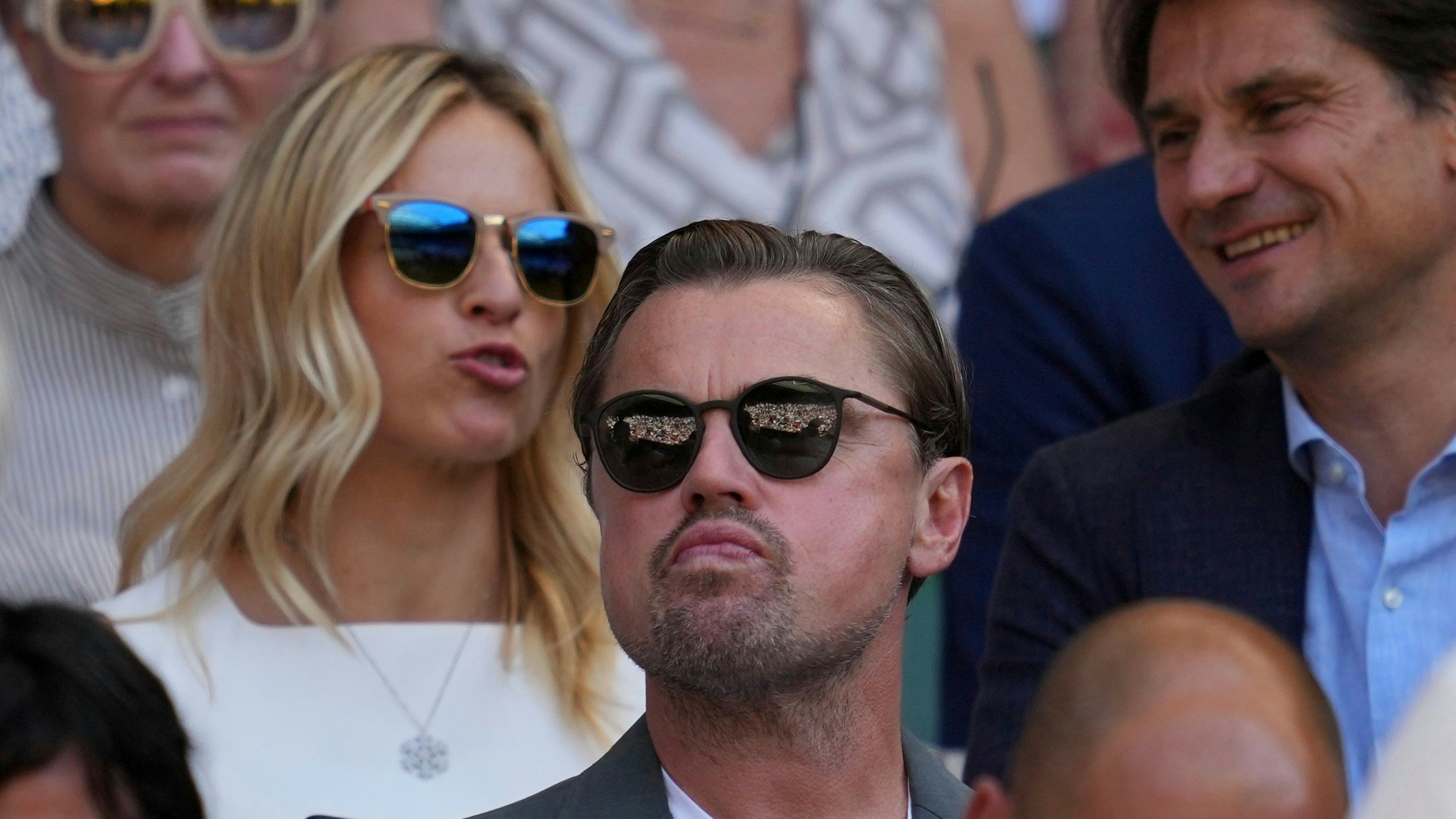 Heute.at - Lustiges DiCaprio-Hoppala mit Ski-Star in Wimbledon