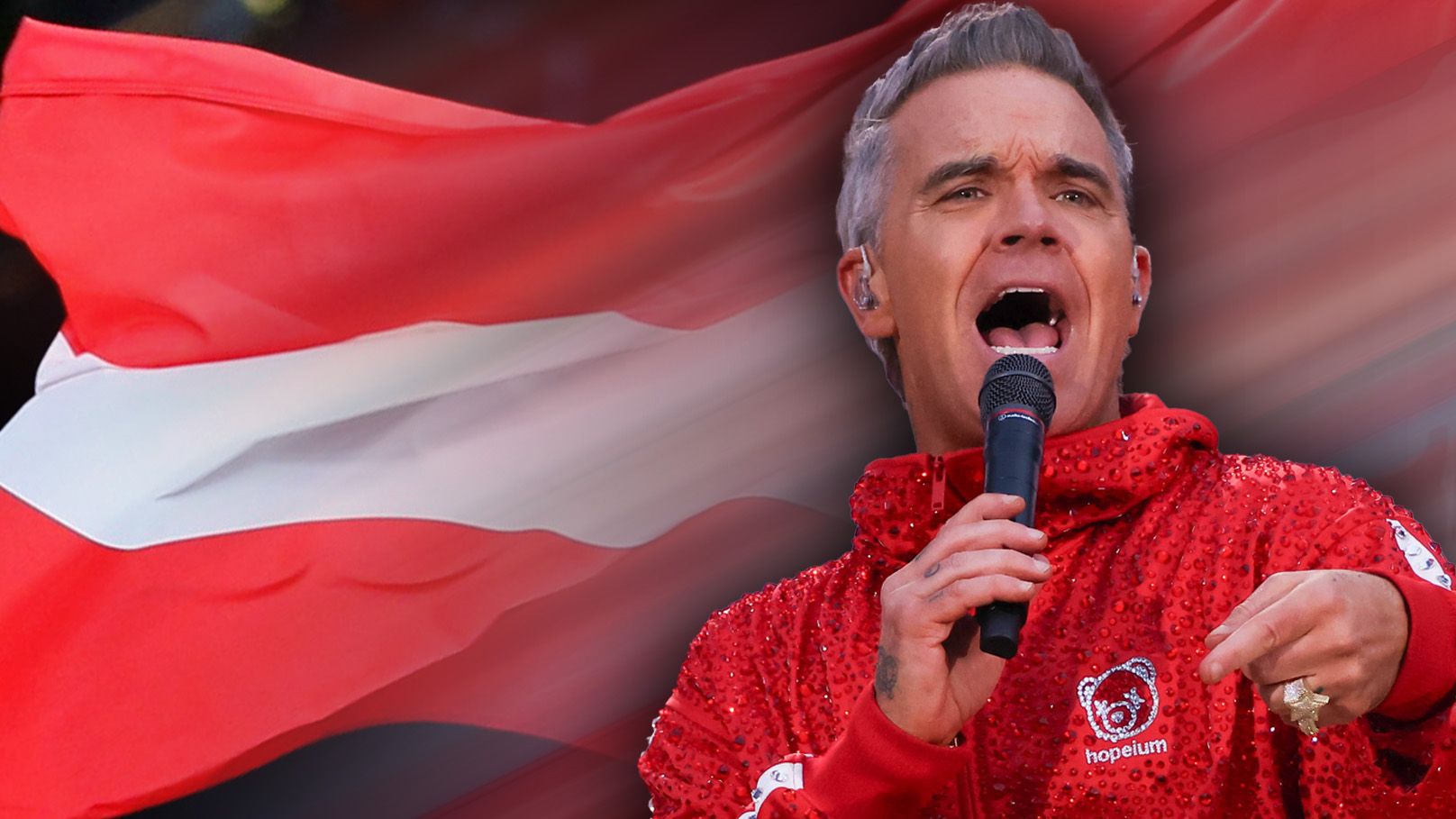 Robbie Williams ist wieder in Österreich!