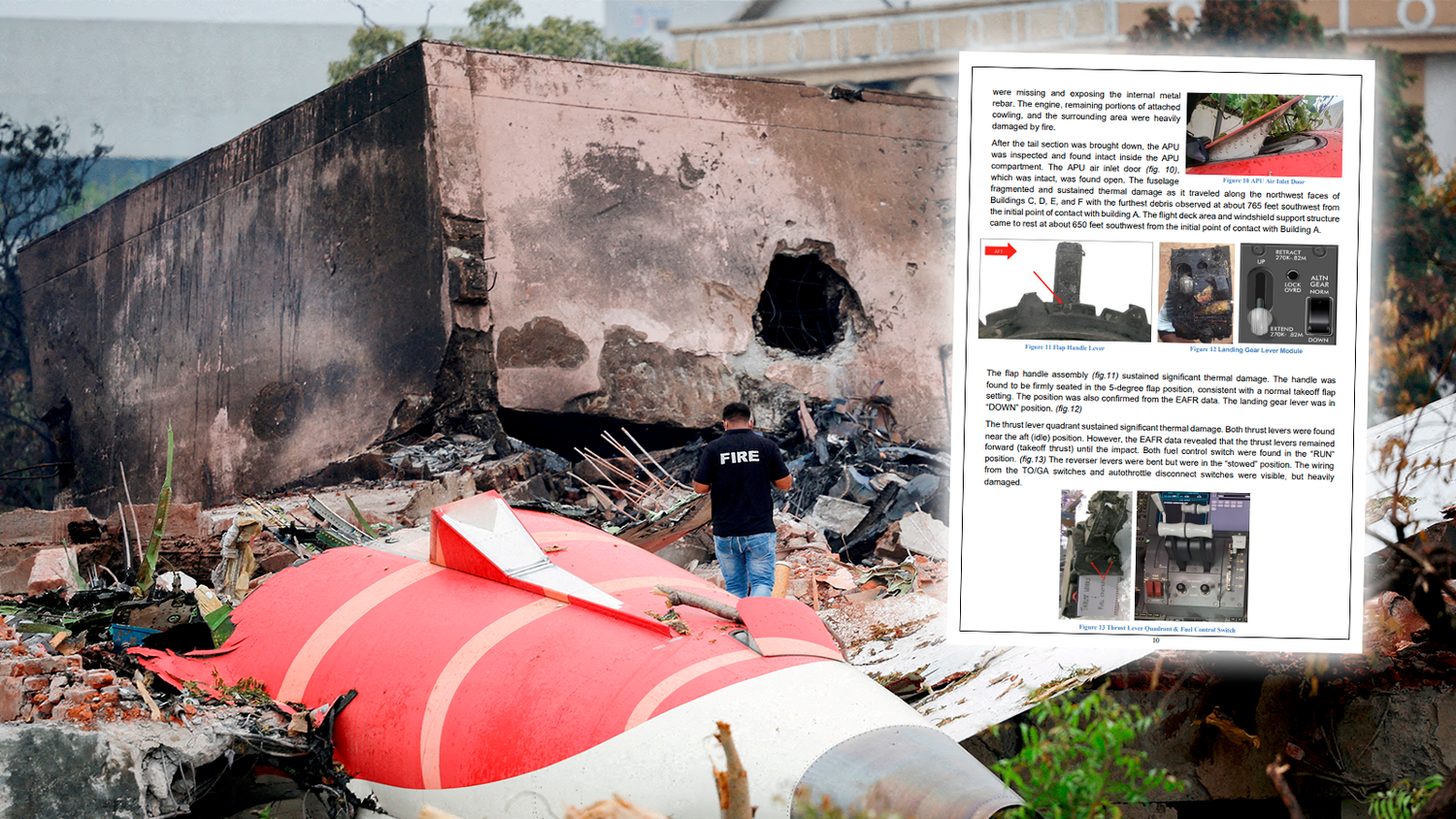 Nach dem verheerenden Flugzeug-Absturz in Indien haben die Behörden nun einen ersten Bericht veröffentlicht. 