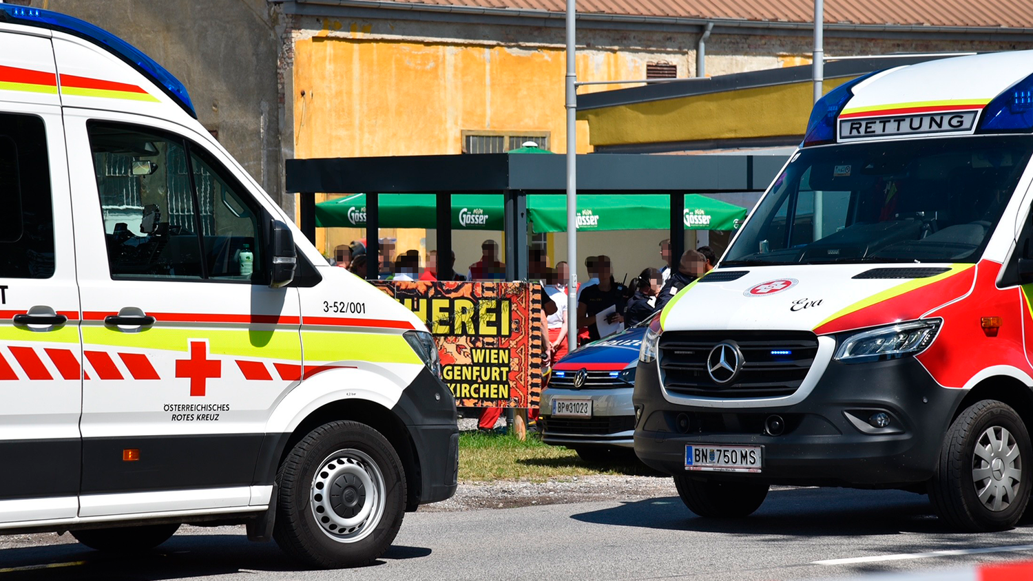 In Traiskirchen soll es zwei Tote geben.