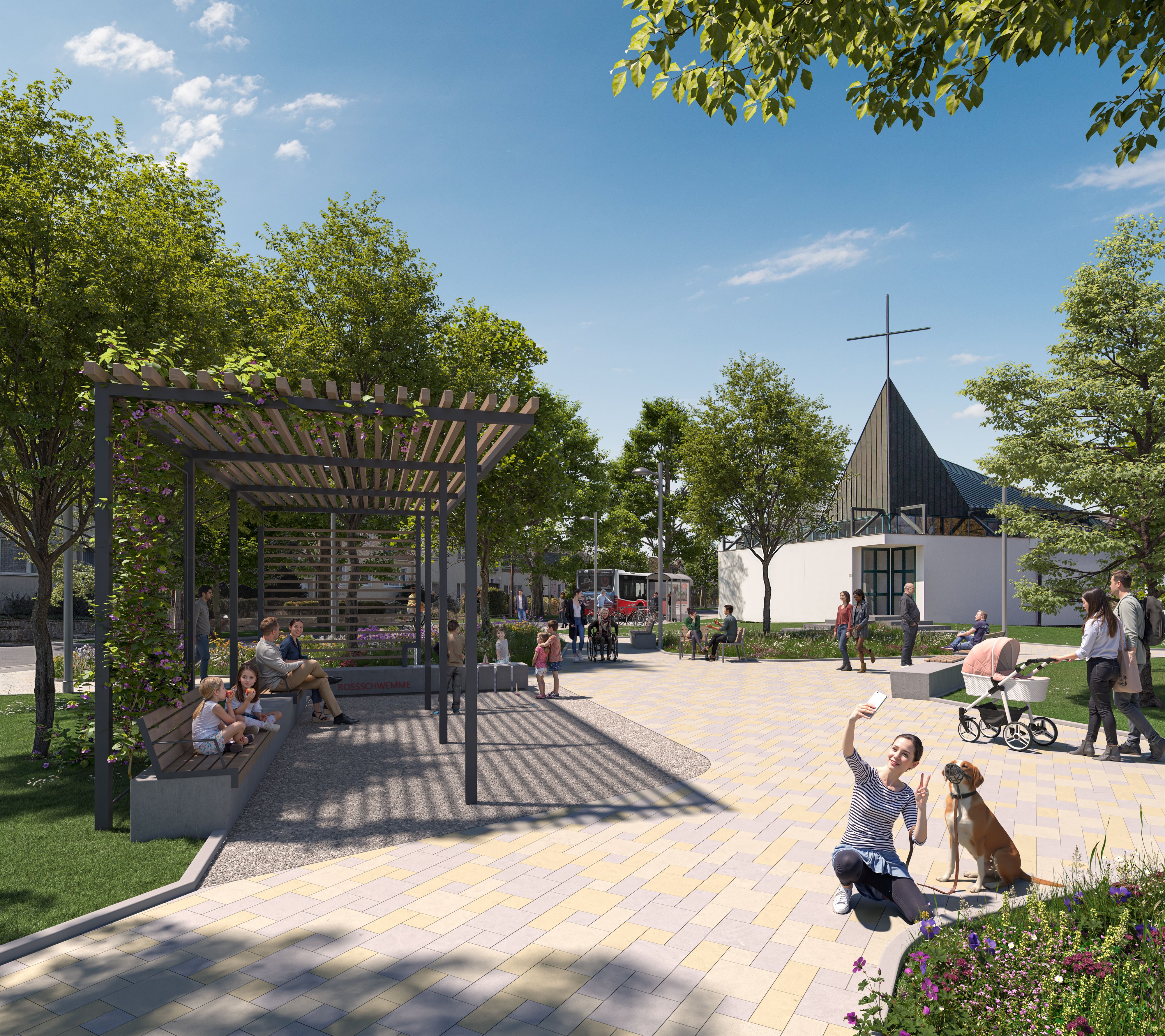 Visualisierung Süßenbrunner Platz