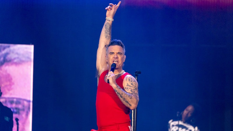 Robbie Williams war am 12. Juli 2025 wieder im Wiener Ernst-Happel-Stadion.