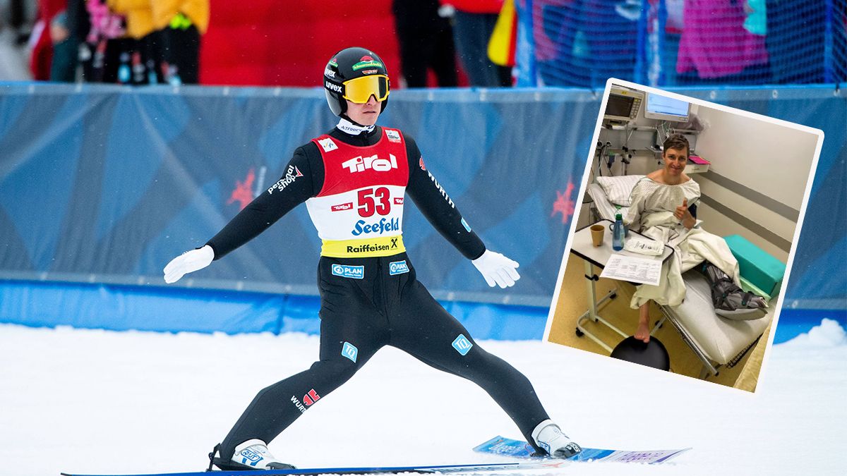 Manuel Faißt riss sich die Achillessehne. 