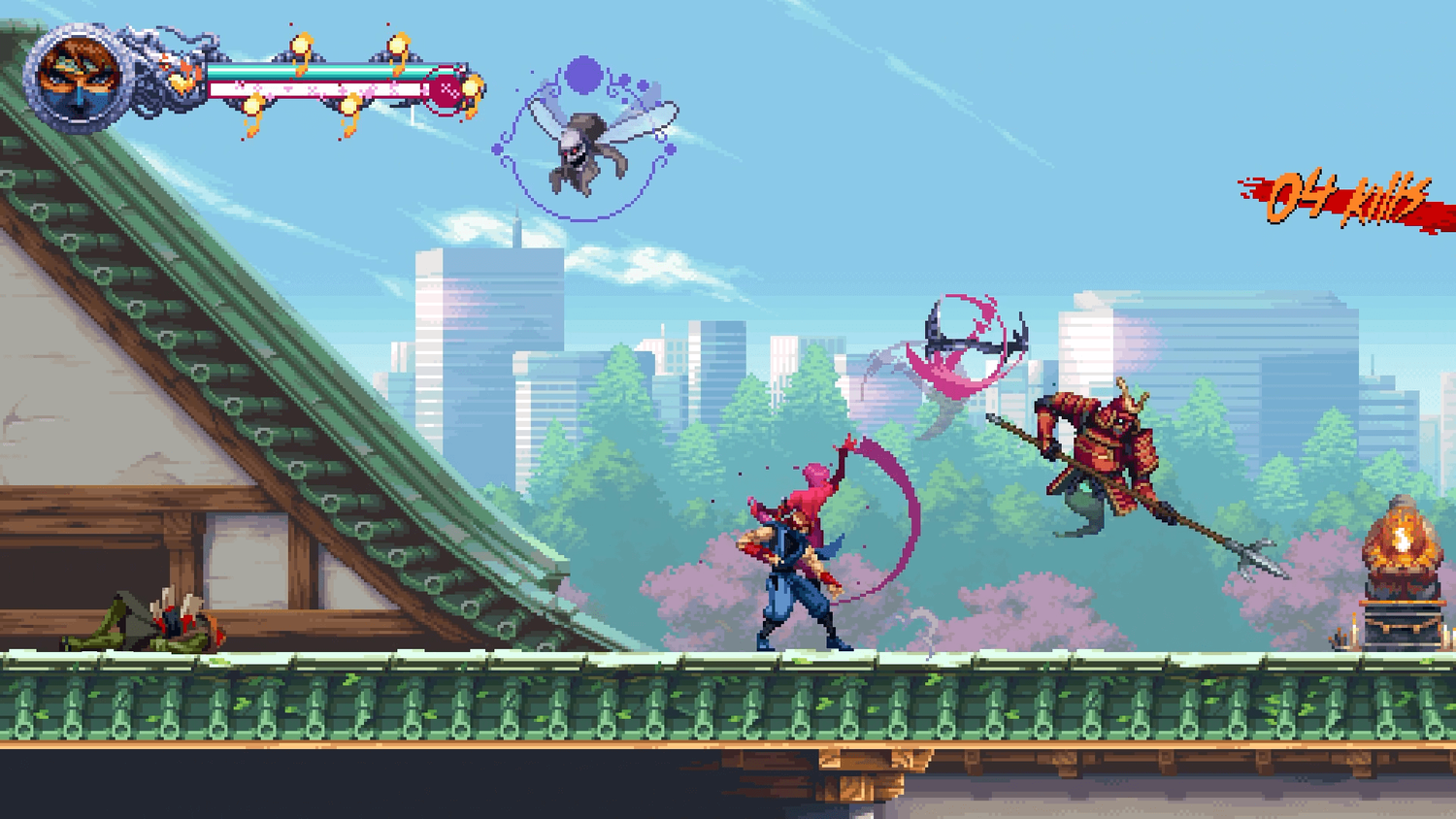 Heute.at - Ninja Gaiden: Ragebound zeigt den ersten Boss-Kampf