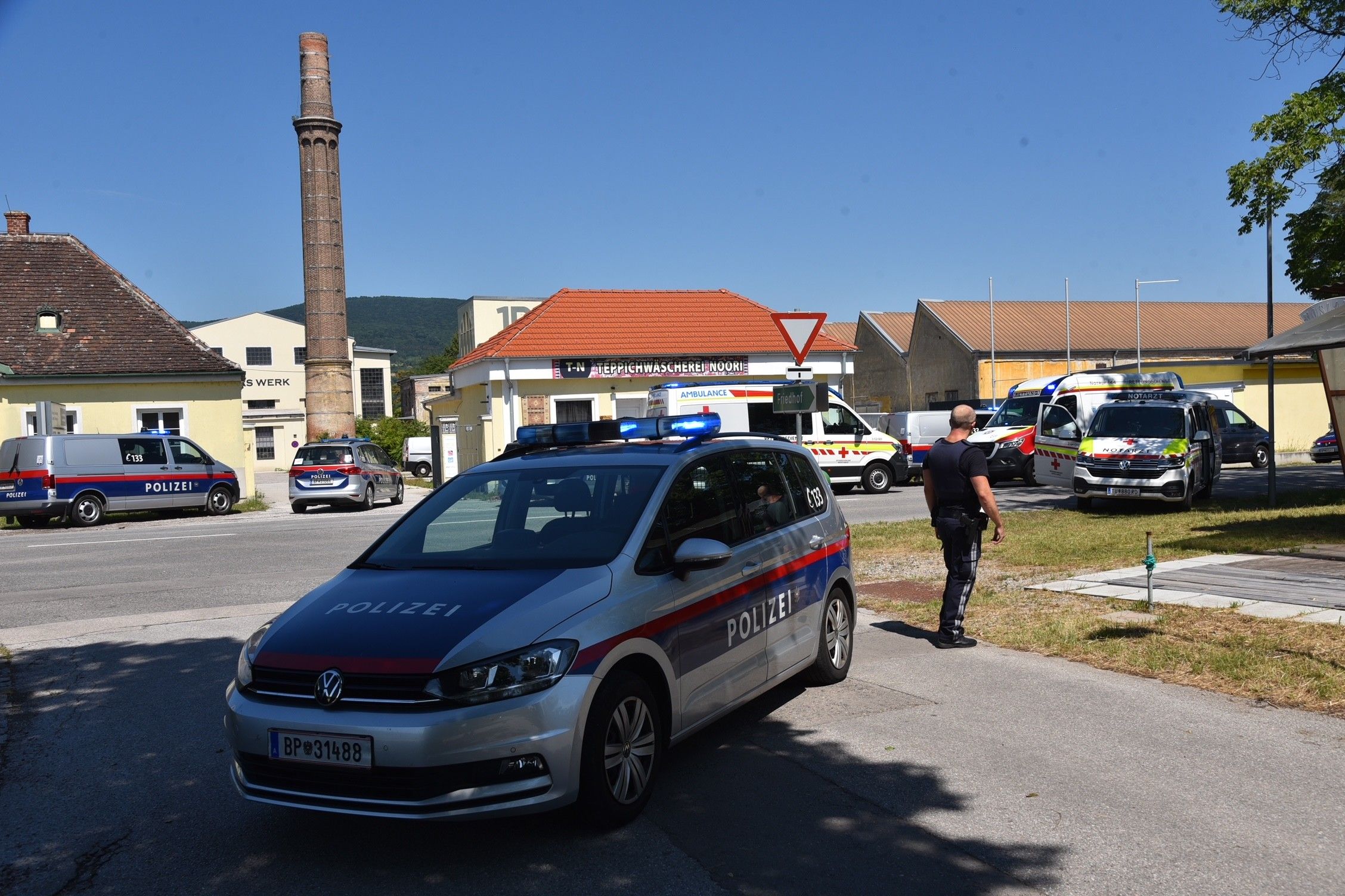 In Traiskirchen soll es zwei Tote geben.