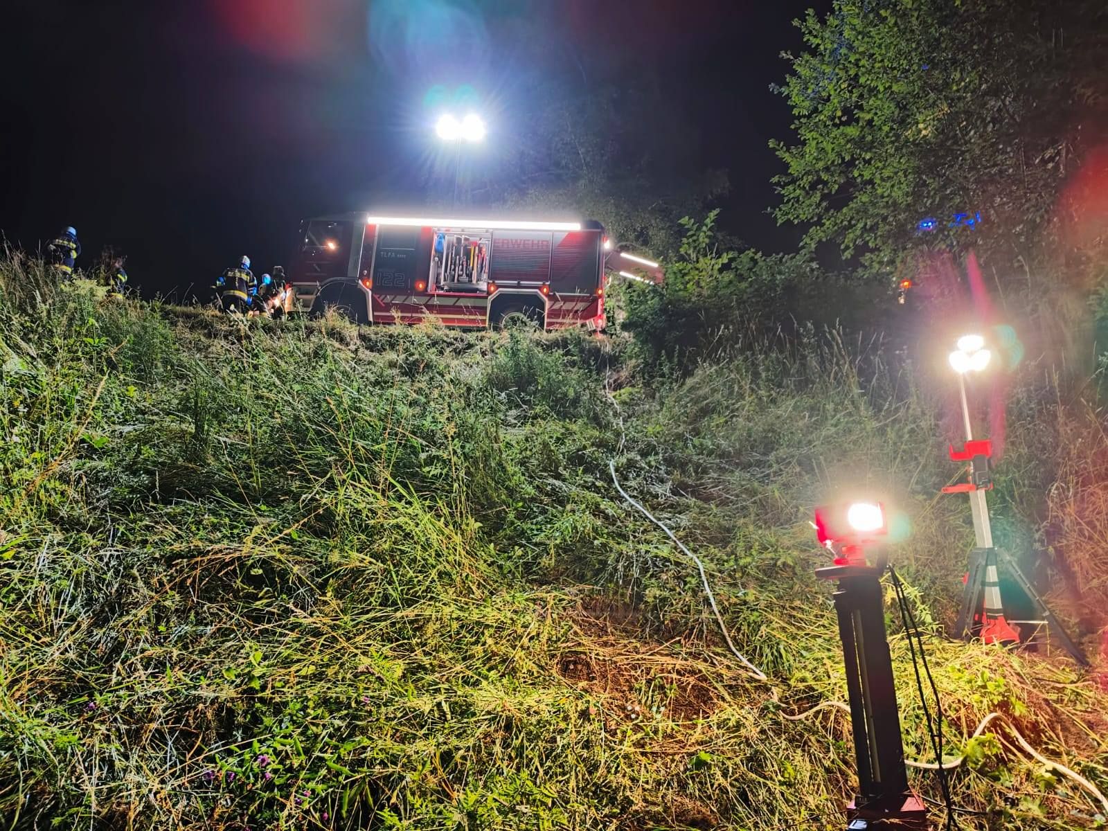 Die FF Bad Eisenkappel führte Bergearbeiten durch. 