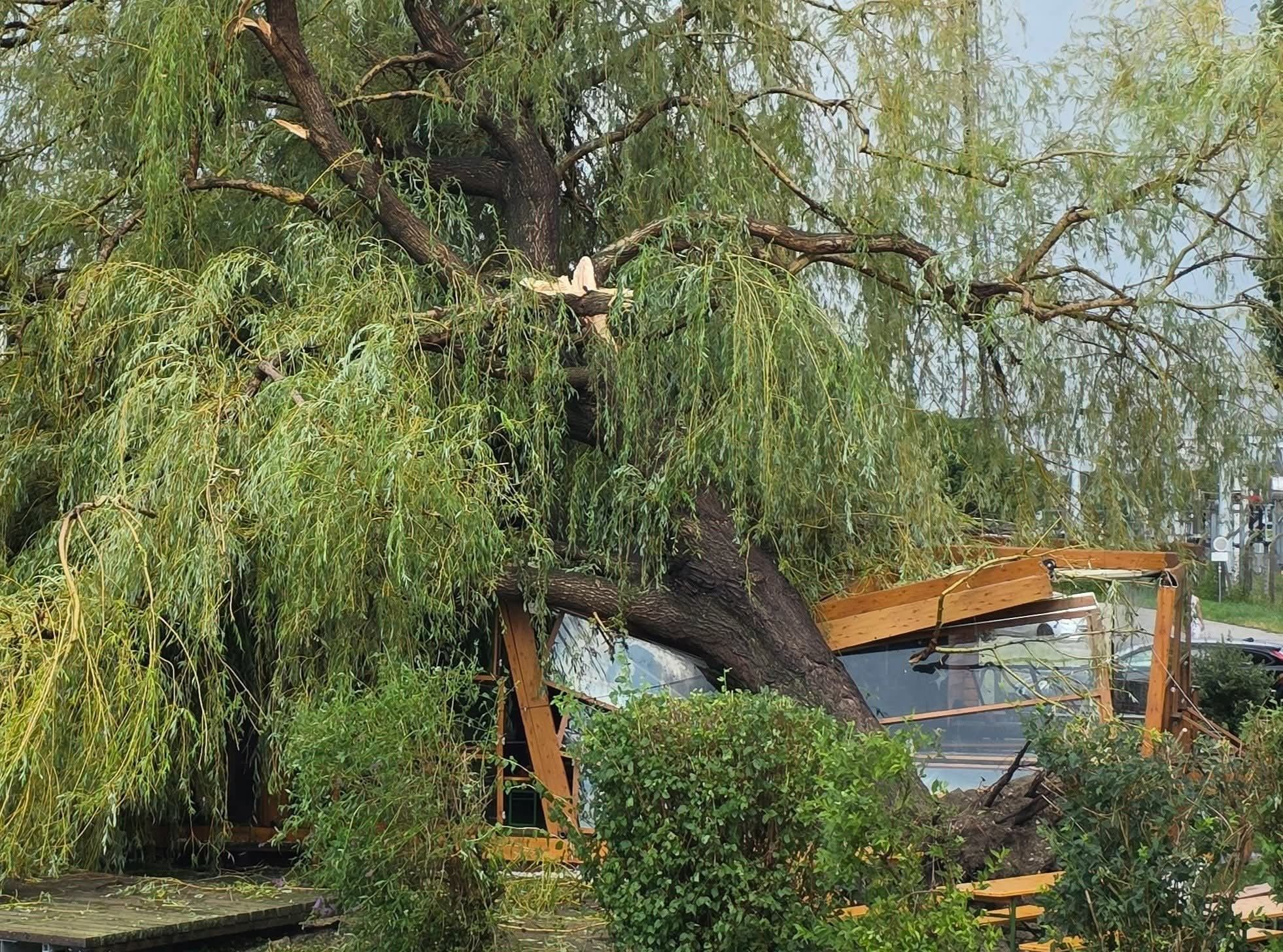 Schwere Schäden durch das Unwetter