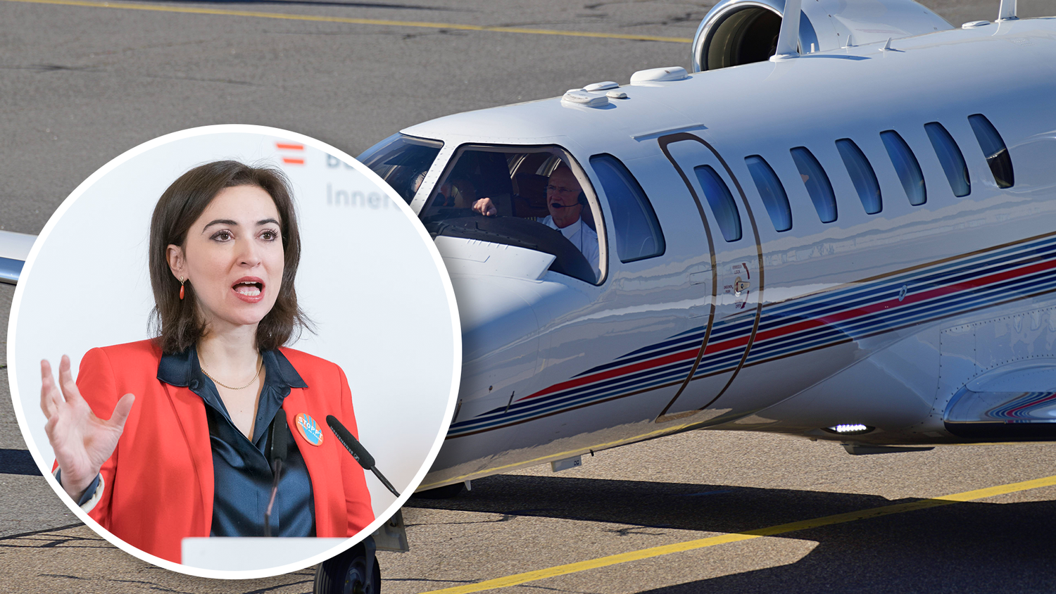 Heute.at - 2 Flüchtlinge im Privatjet kosten Steuerzahler 18.000 €