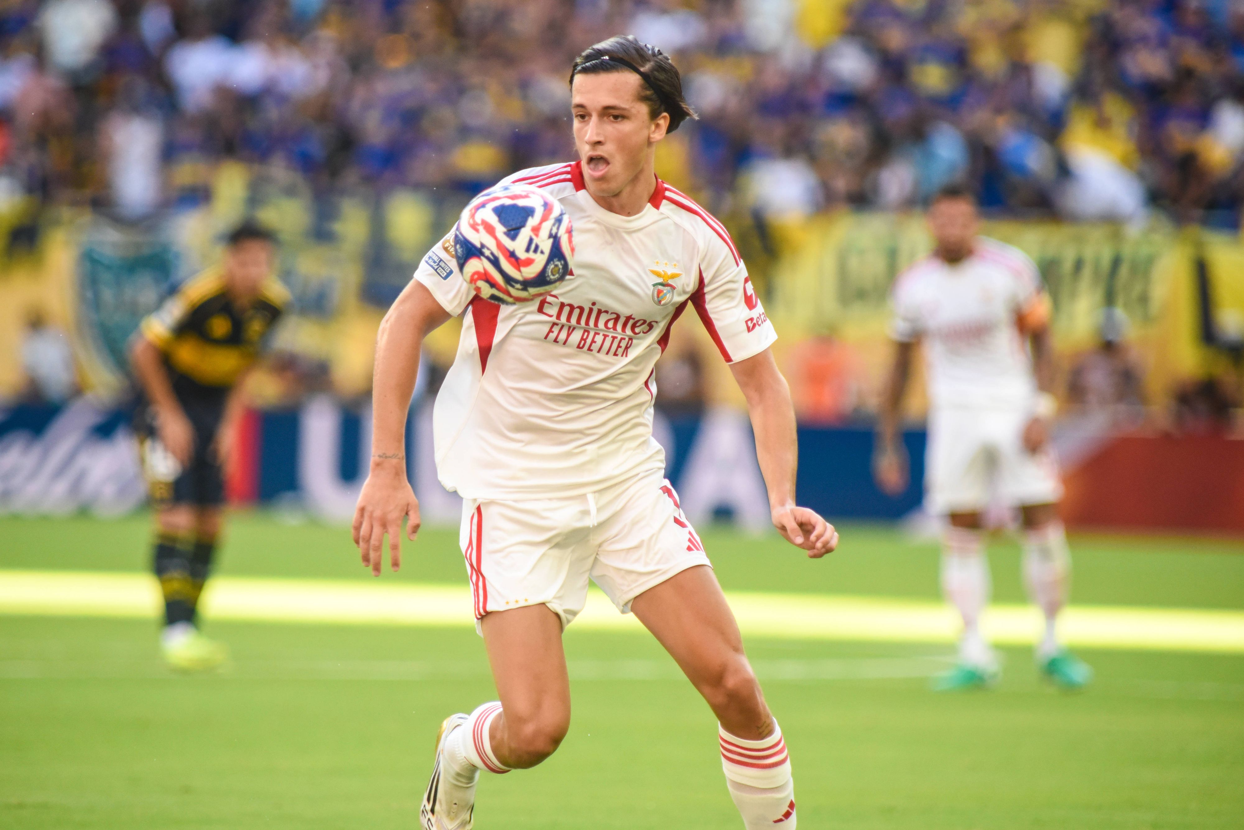 Alvaro Carreras war bei der Klub-WM noch für Benfica im Einsatz.