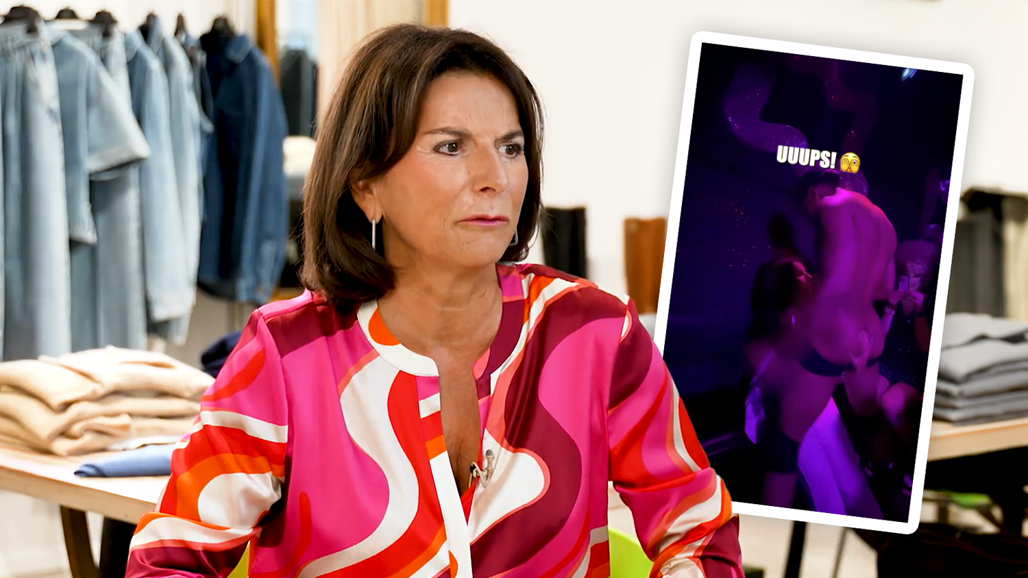 Claudia Obert ließ es im Club mit ihrer männlichen Begleitung ordentlich krachen.