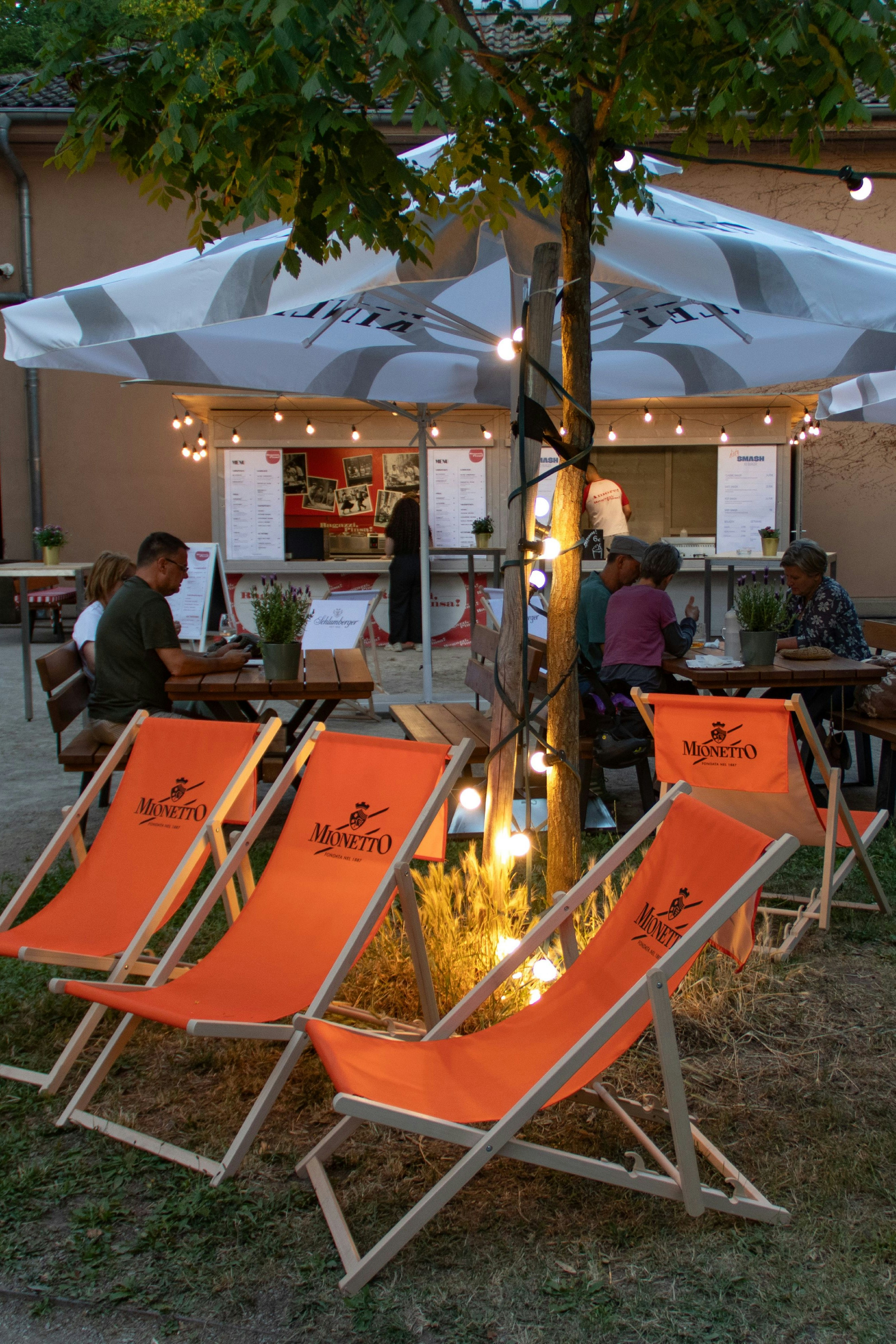 Sommer Pop up Freiluft Augarten
