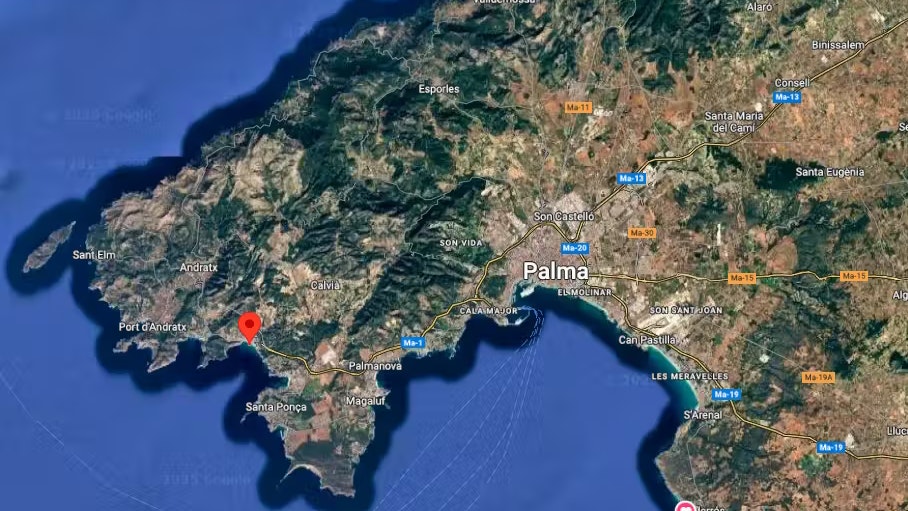 Das Restaurant befindet sich in Paguera im Südwesten von Mallorca.