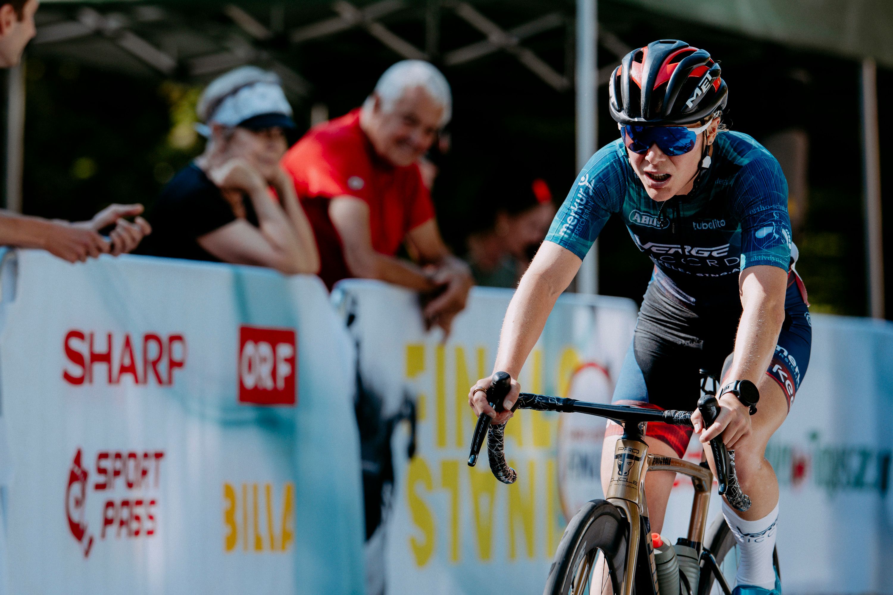 Julia Hauser verletzte sich auf der Donauinsel.