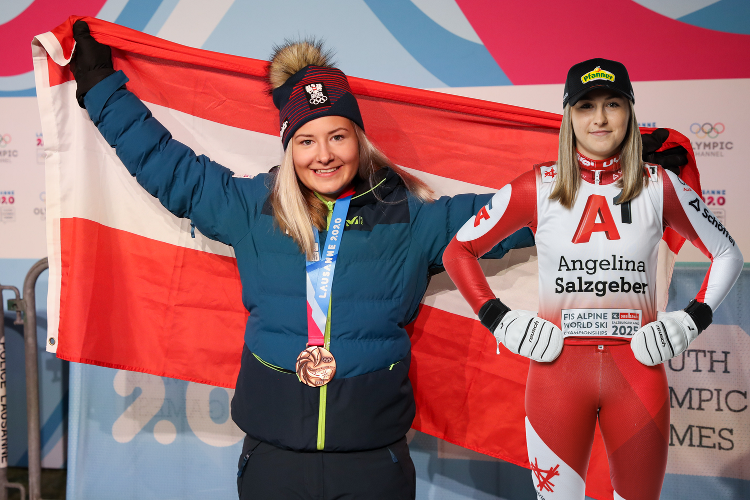 Amanda und Angelina Salzgeber beenden ihre Karrieren.