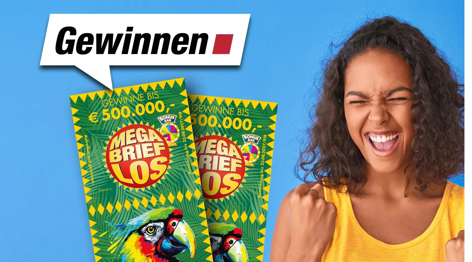 Heute.at - Mit Papagei jetzt bis zu 500.000 Euro