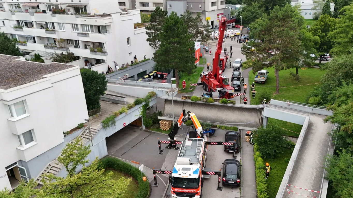 Heute.at - Brücke total eingestürzt – nun erleichternde Nachricht