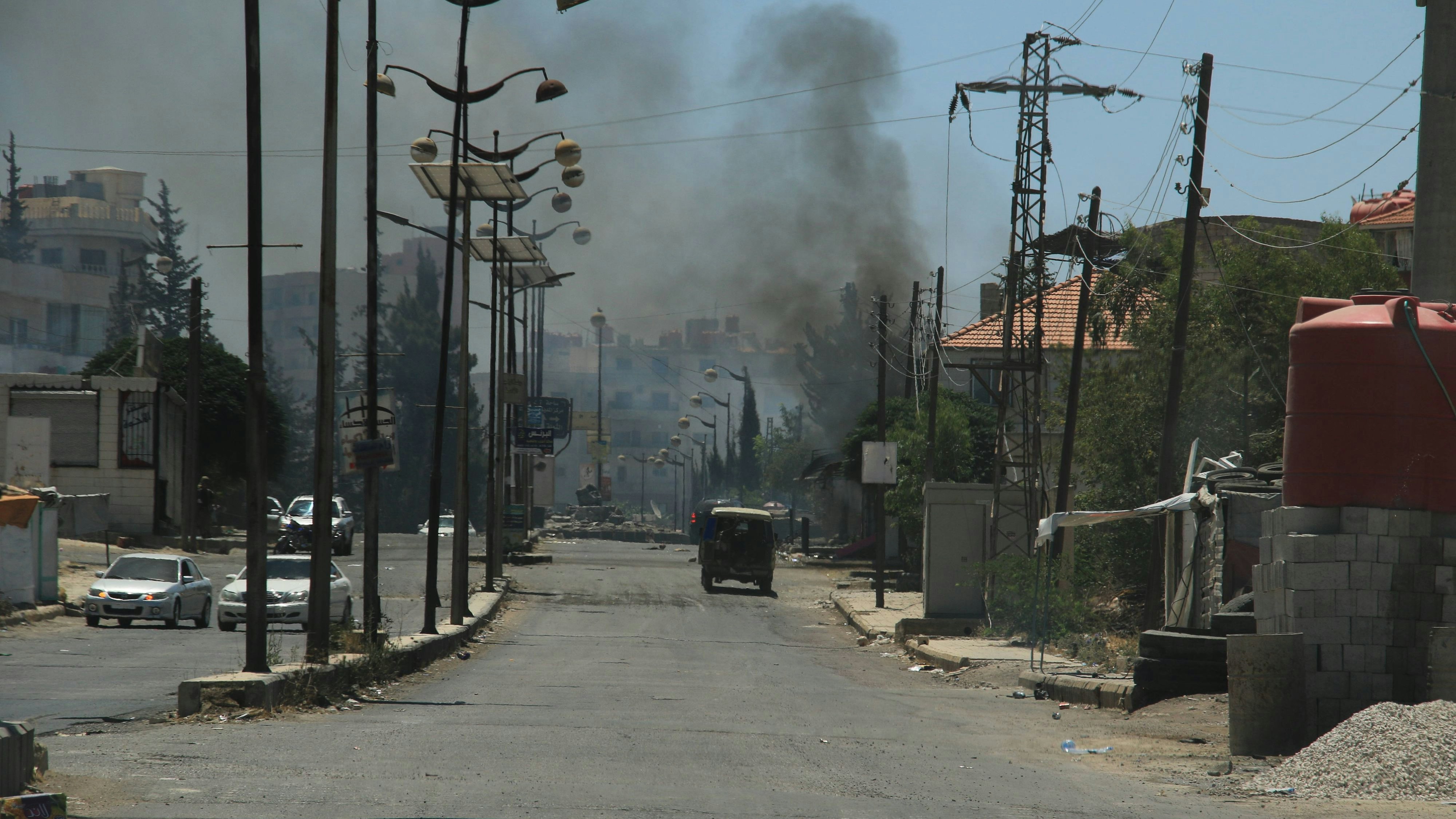 Sweida City führt zu Spannungen zwischen Drusen, Beduinen, syrische Übergansgregierungstruppen und Israelis.