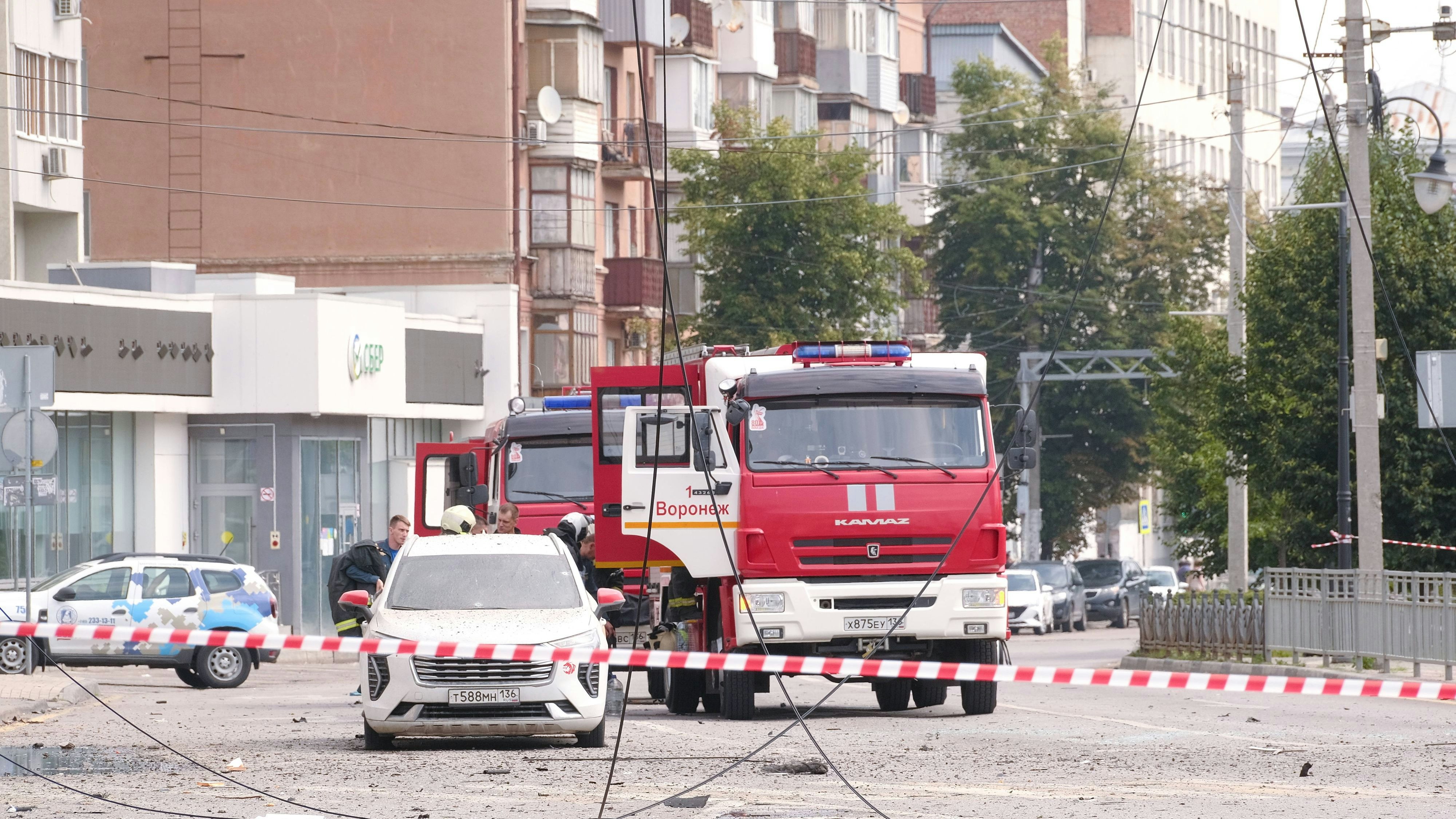 Das russische Militär hat in der Nacht Behördenangaben zufolge mehrere ukrainische Drohnen im Westen und über der Hauptstadt Moskau abgeschossen. (Symbolbild)