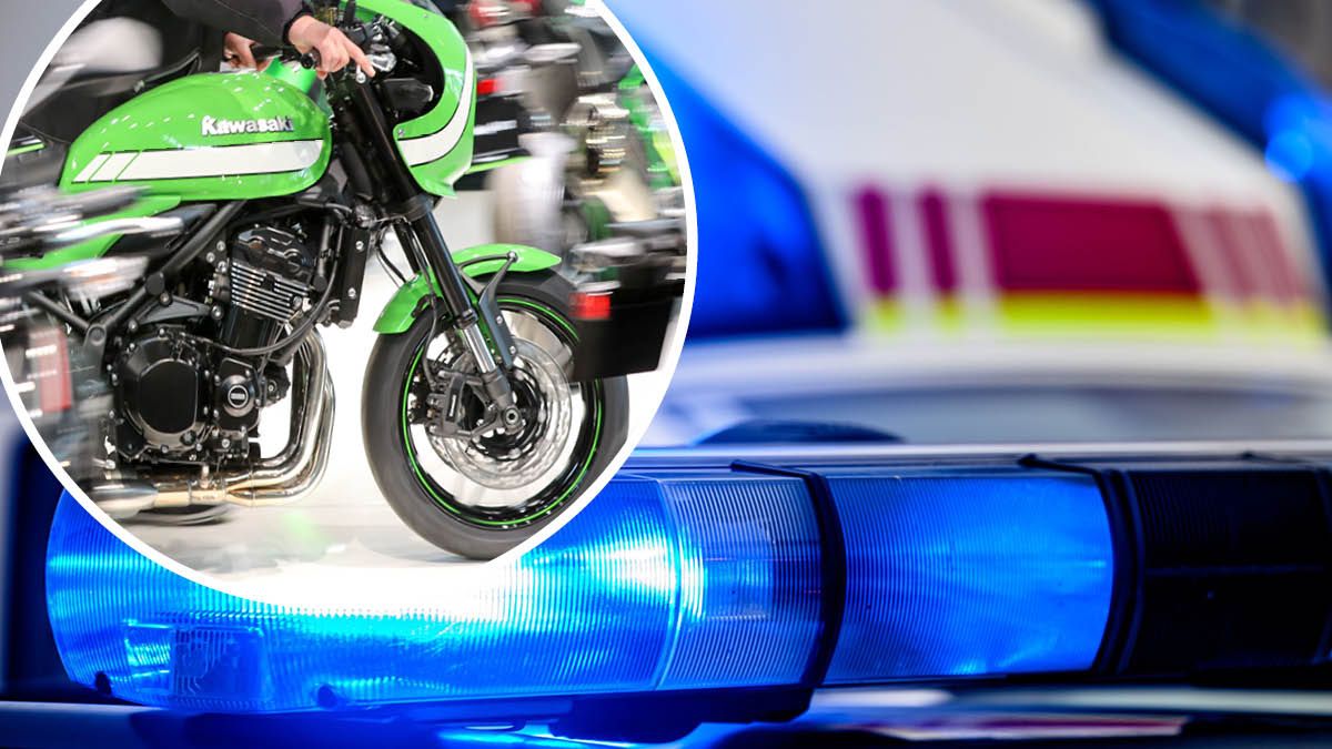 Traumbike Kawasaki Z900 war erst wenige Stunden alt. Die Rettung brachte die verletzte Lenkerin ins Linzer Unfallkrankenhaus. (Symbolbild)