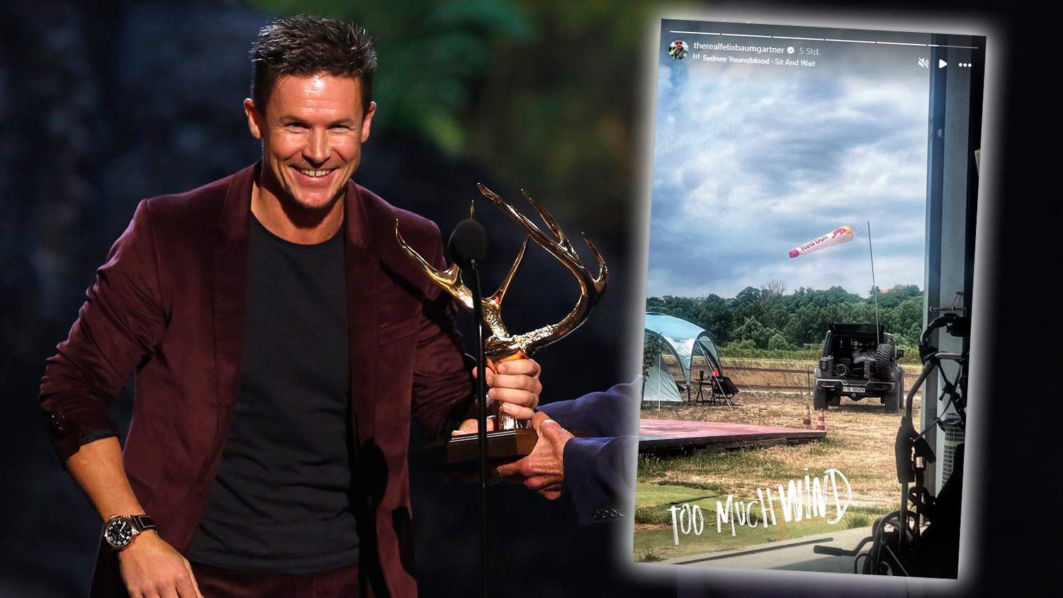 Nach diesem Posting stürzte Felix Baumgartner in den Tod. 