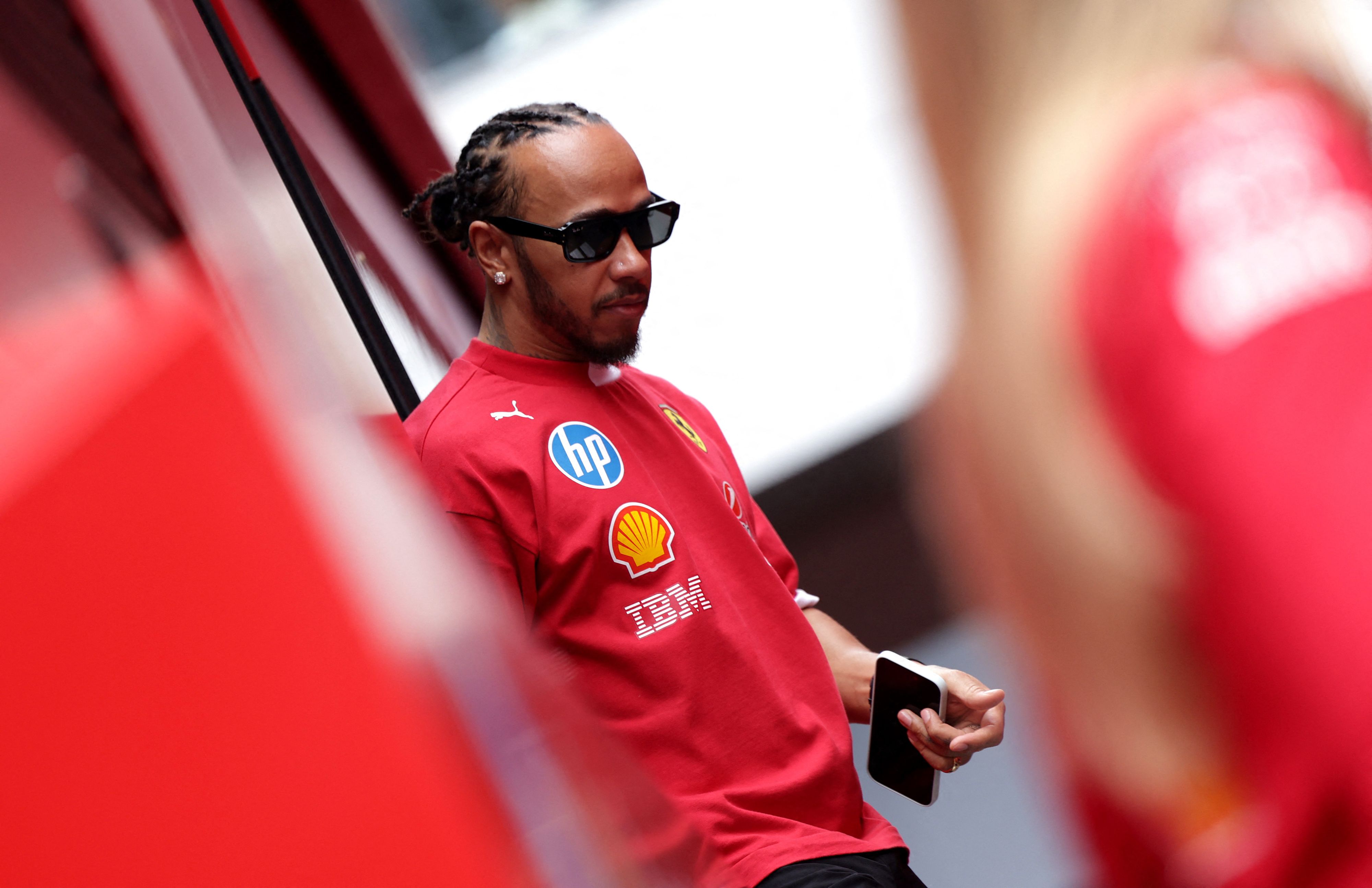 Ferrari-Star Lewis Hamilton. 