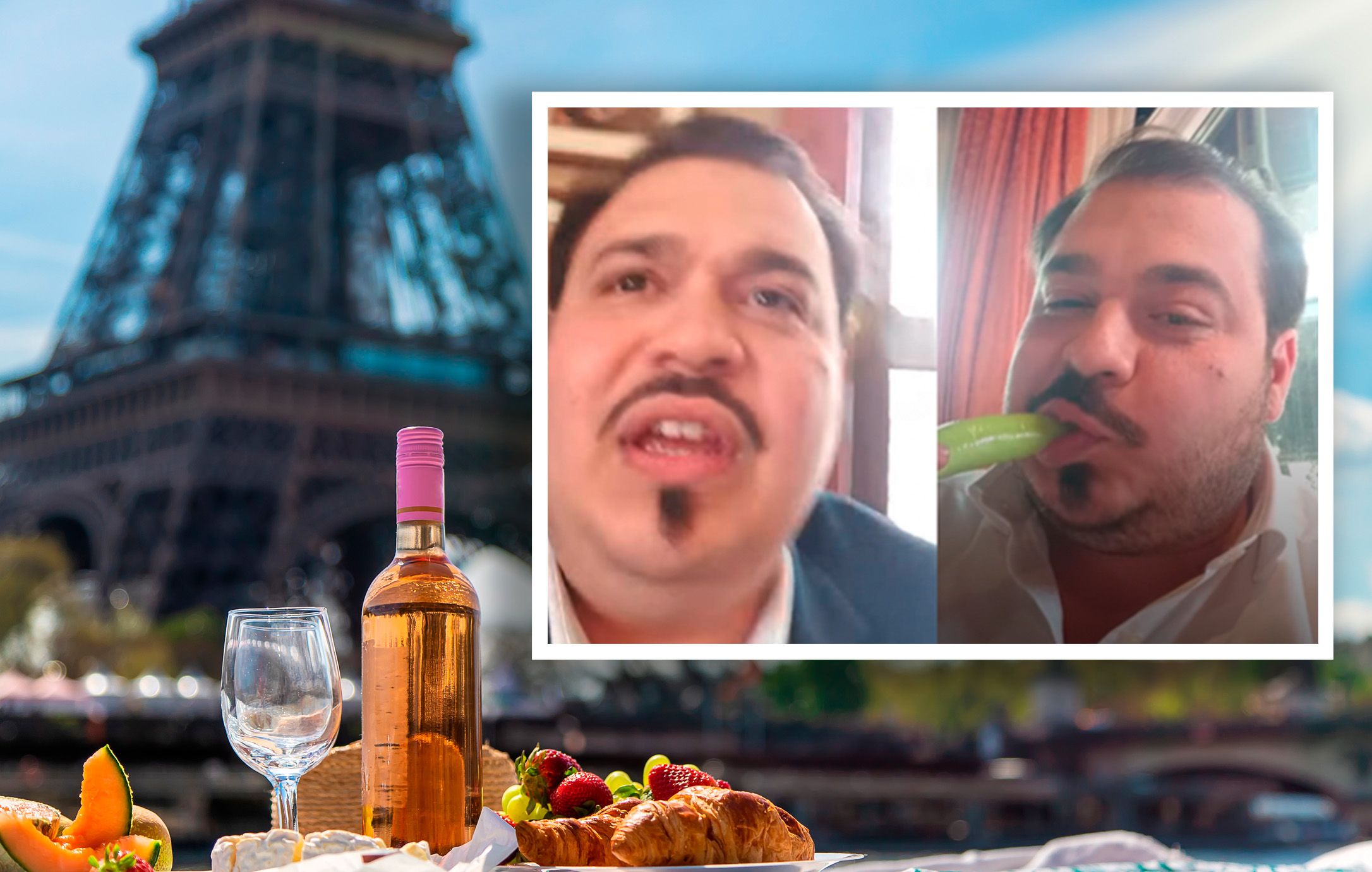 Bekannt für seinen Appetit: Dzimi Jovanovic bestreitet Betrugsvorwürfe.