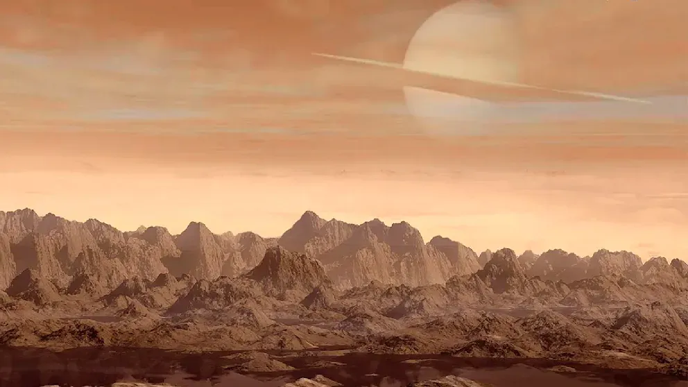 Saturn-Mond Titan: Hier vermuten Forscher erste Bausteine für außerirdisches Leben.