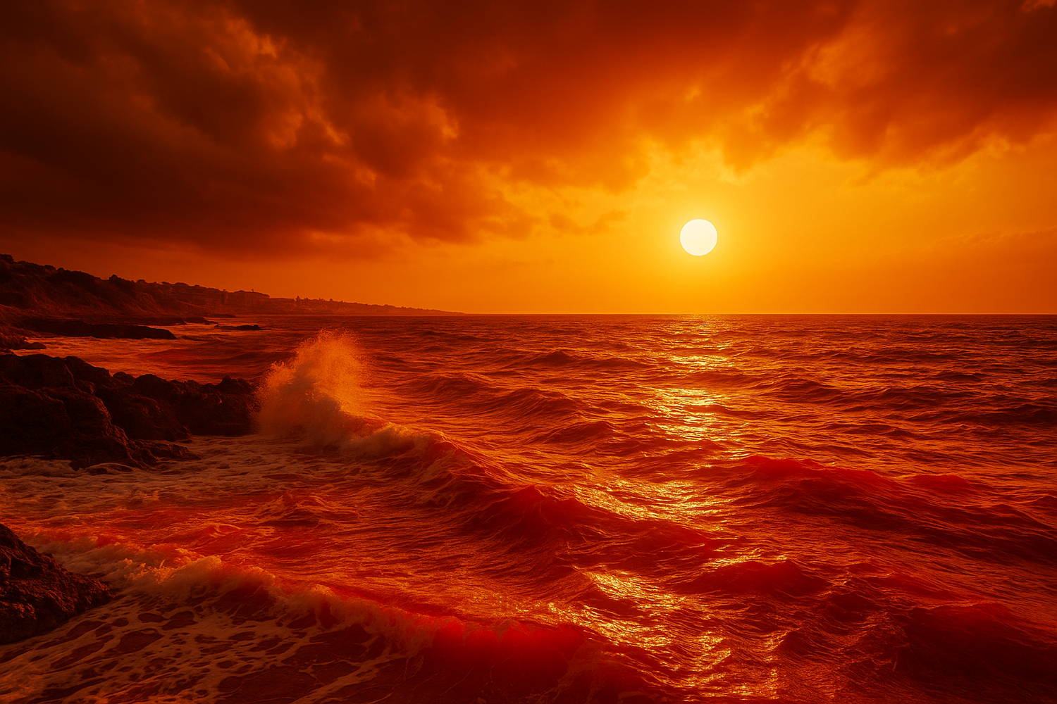 Viel zu heiß: Das Meerwasser wurde um bis zu 6 Grad wärmer als im Schnitt der vergangenen Jahrzehnte.