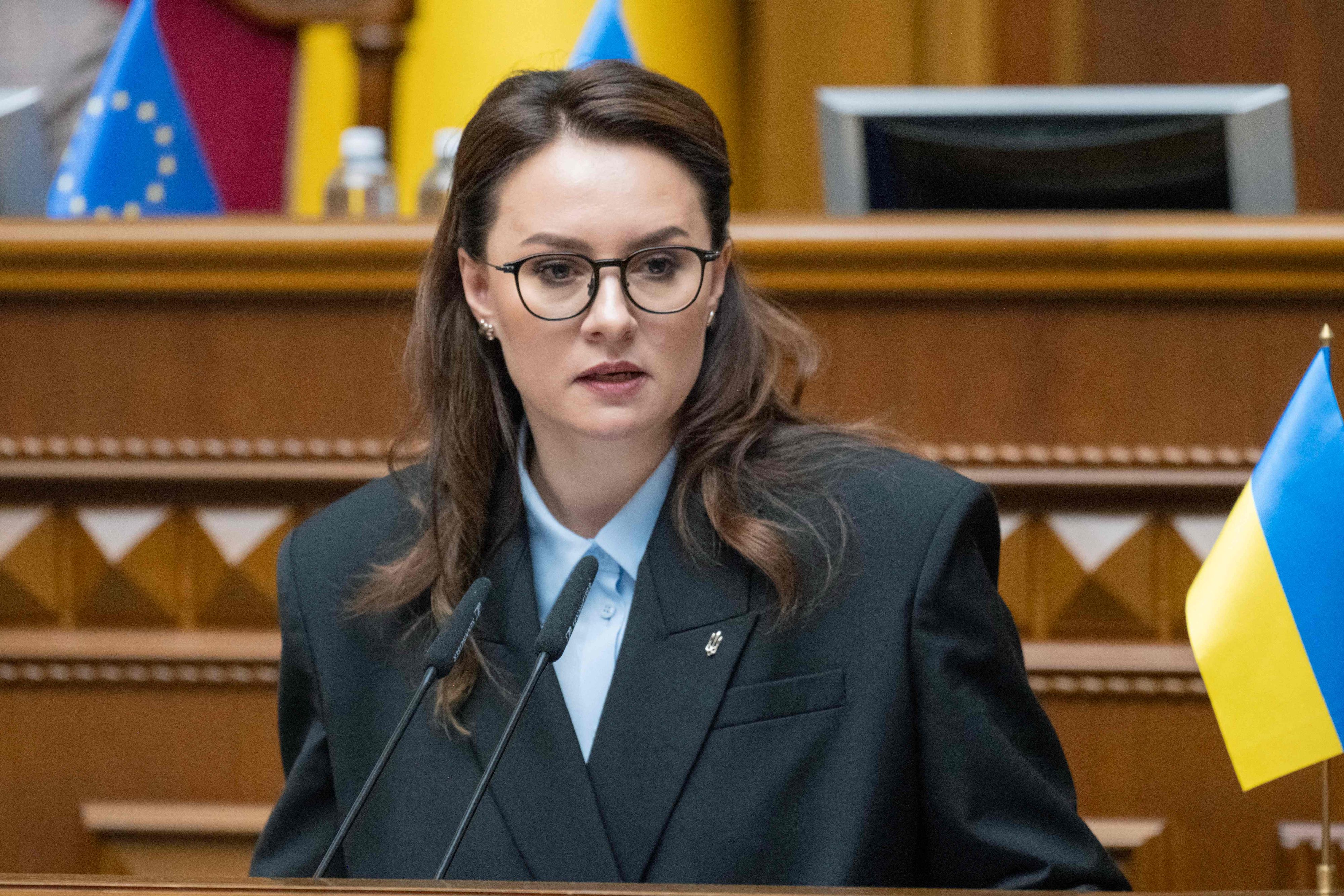 Julia Swyrydenko wurde am Donnerstag zur neuen ukrainischen Premierministerin ernannt.