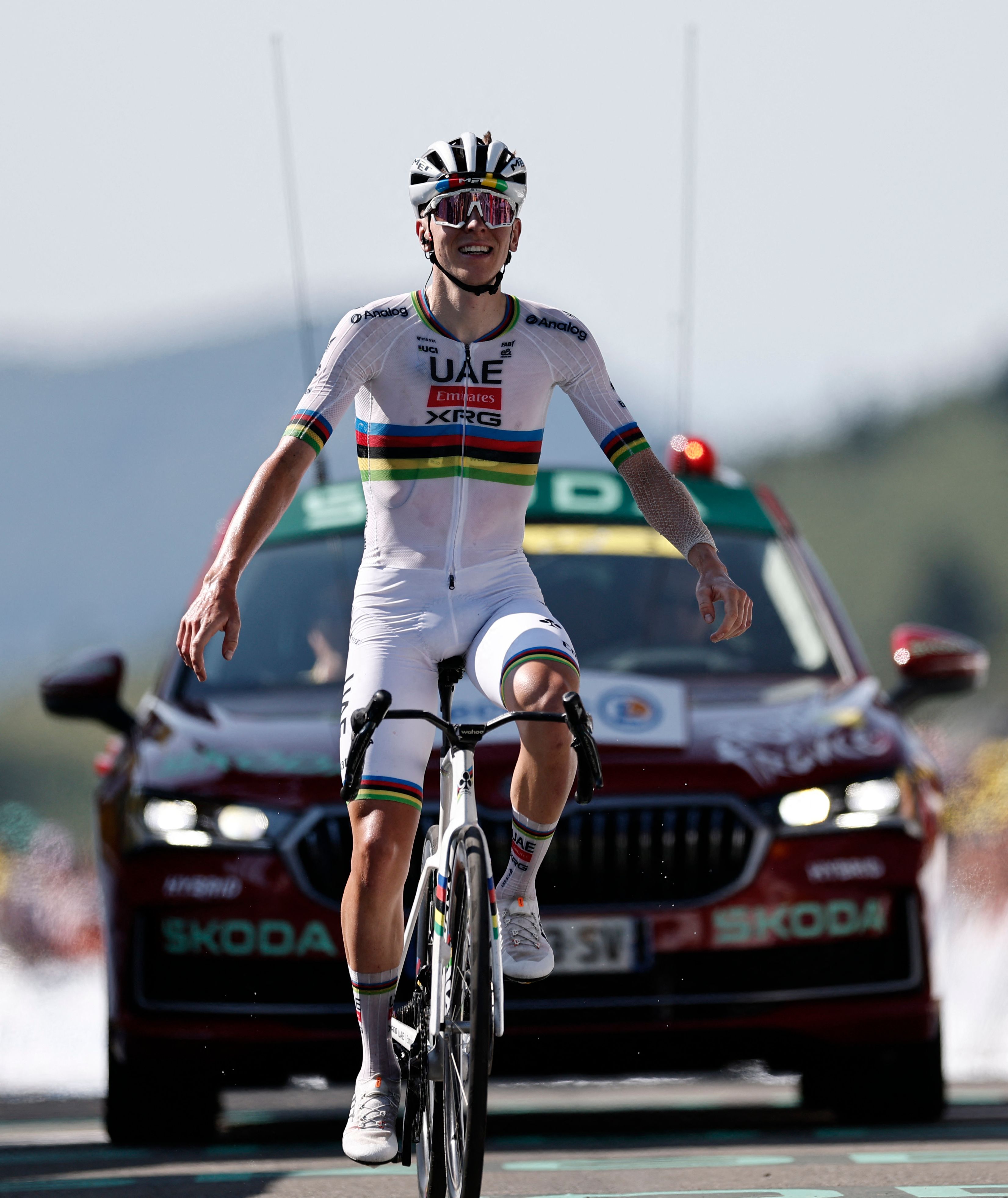 Der slowenische Rad-Star Tadej Pogacar. 