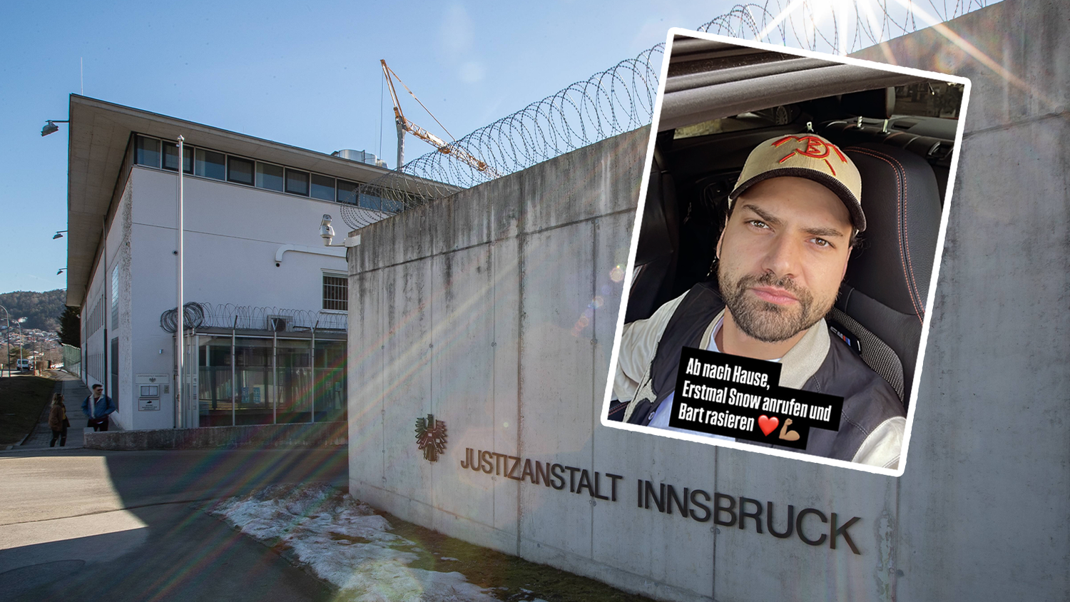 Jimi Blue meldet sich per Instagram-Story.