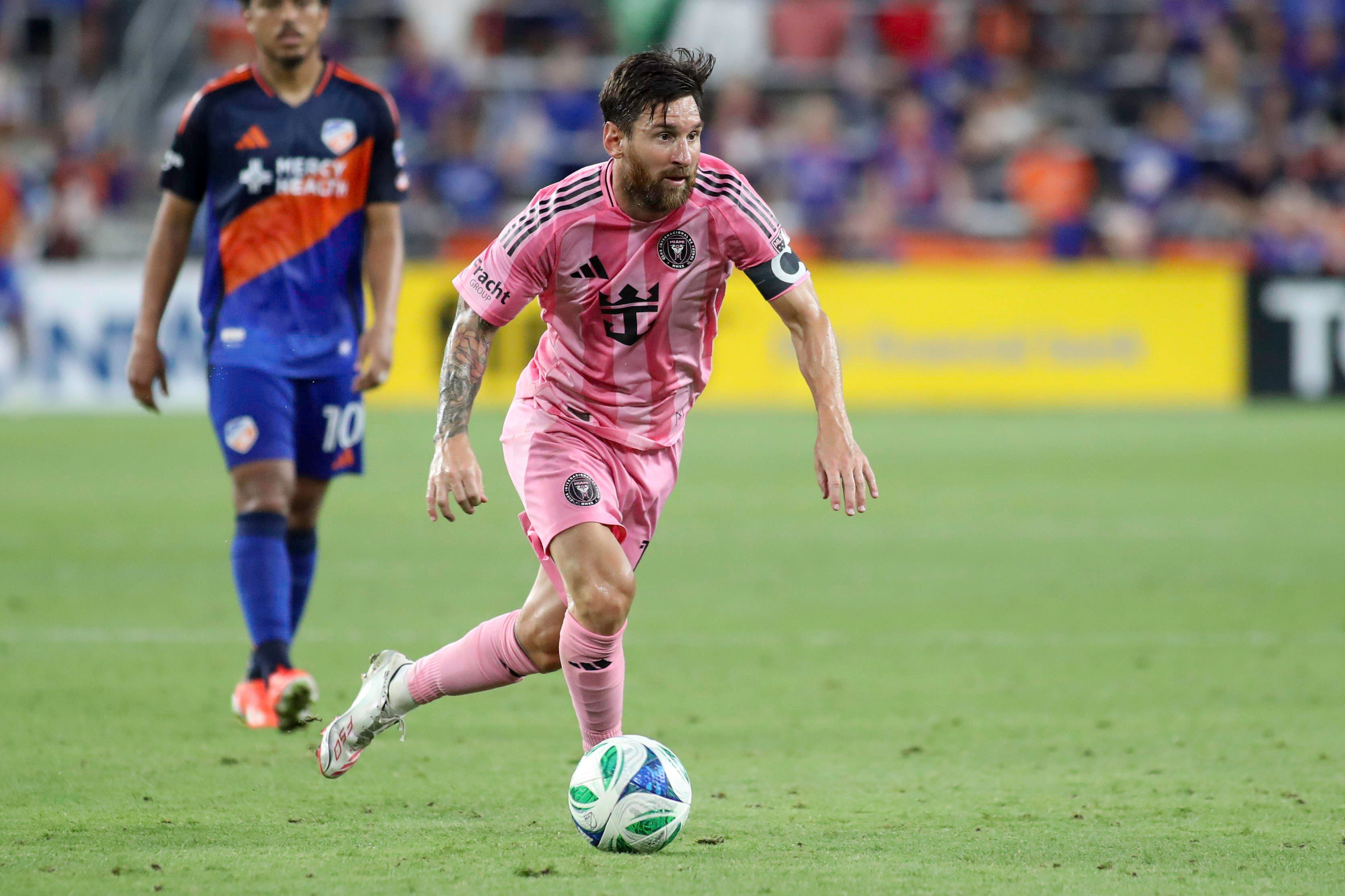 Lionel Messi erzielte zuletzt in der MLS fünf Doppelpacks am Stück. 