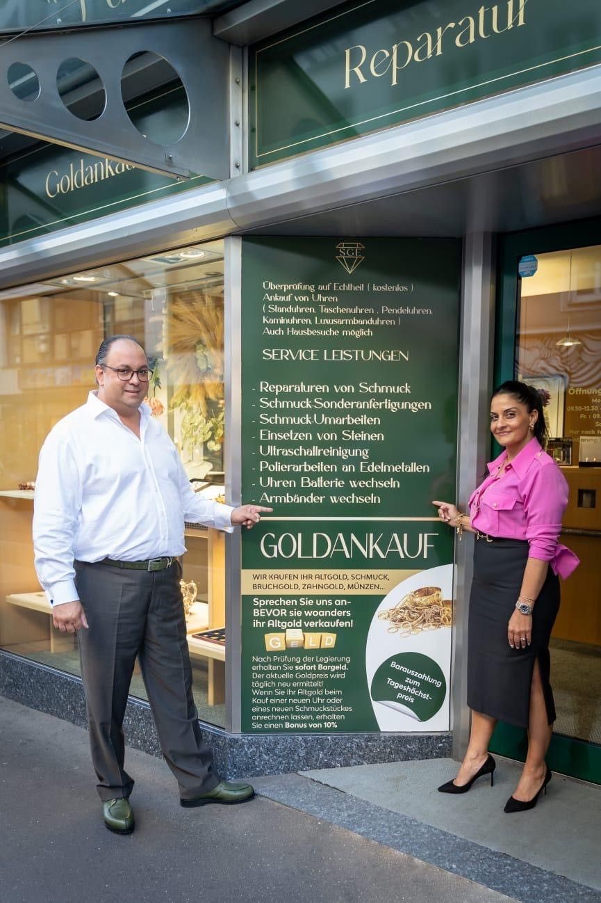 Das Eckstein-Team: Den Kunden werden hier umfangreiche Serviceleistungen geboten.