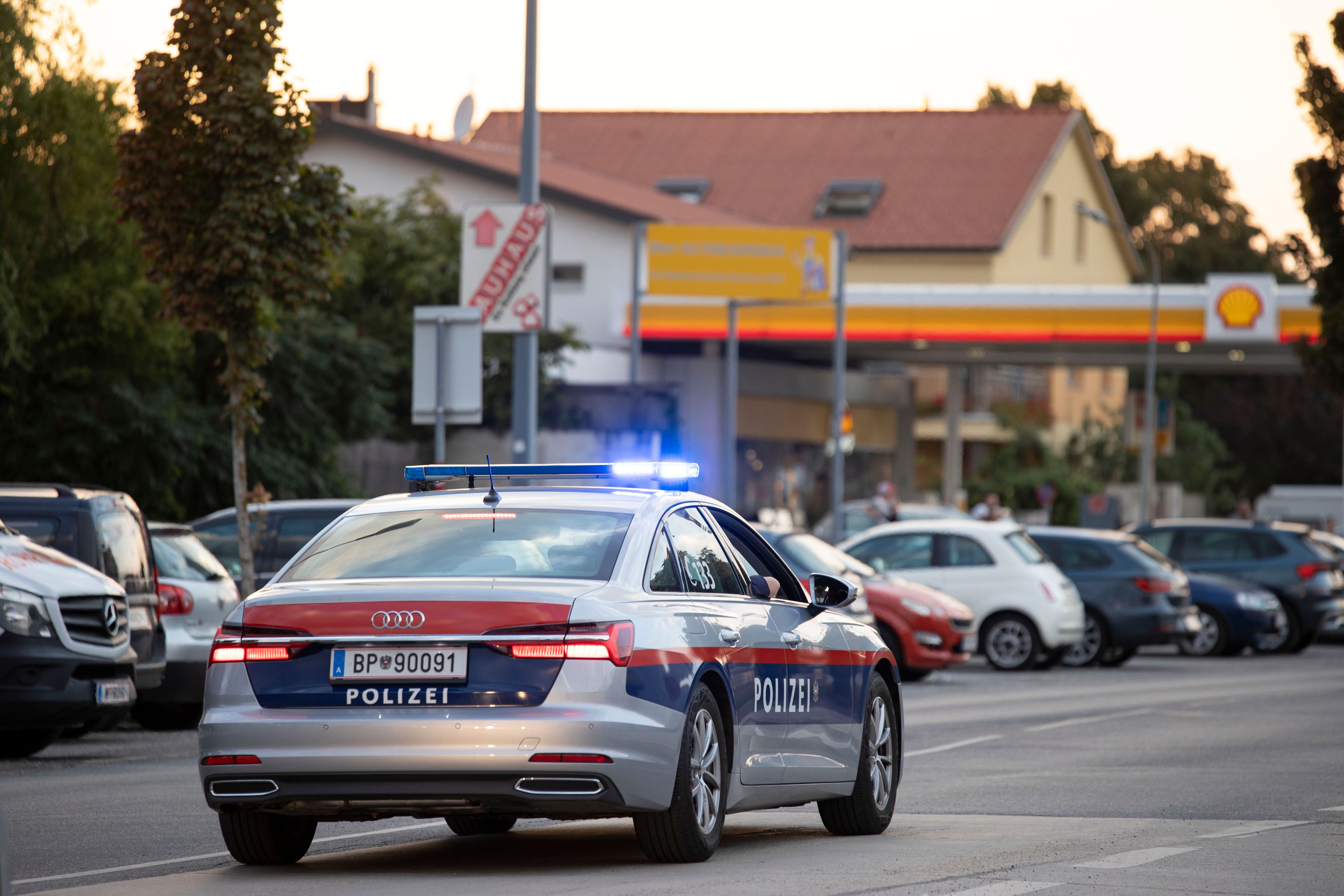 Die Polizei im Einsatz. (Symbolfoto)