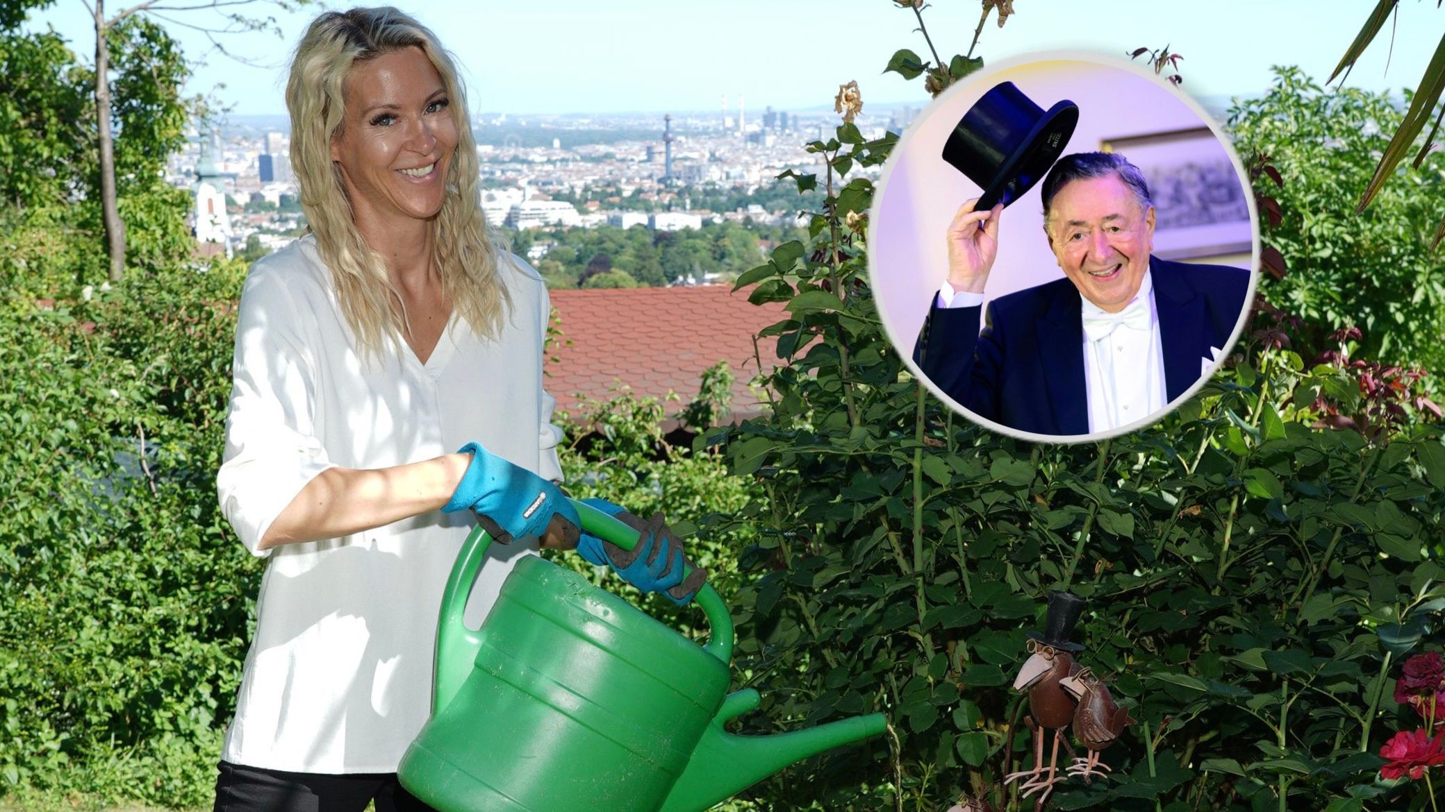 Richard Lugner bekommt eine Ehrung der Stadt Wien. Simone Lugner ist sich sicher, dass er sich über einen Park freuen würde. 