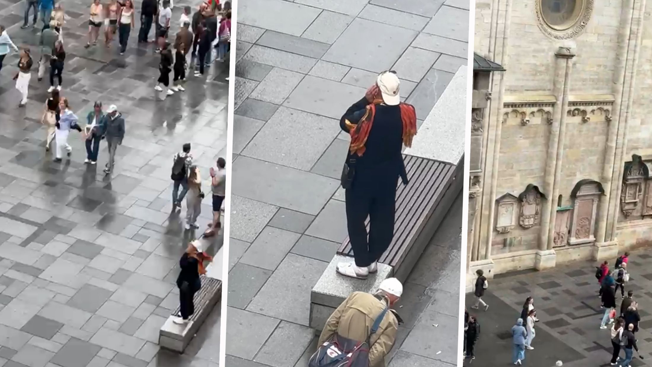 Muezzin singt plötzlich vor Stephansdom in Wien – Leser sieht fassungslos zu.