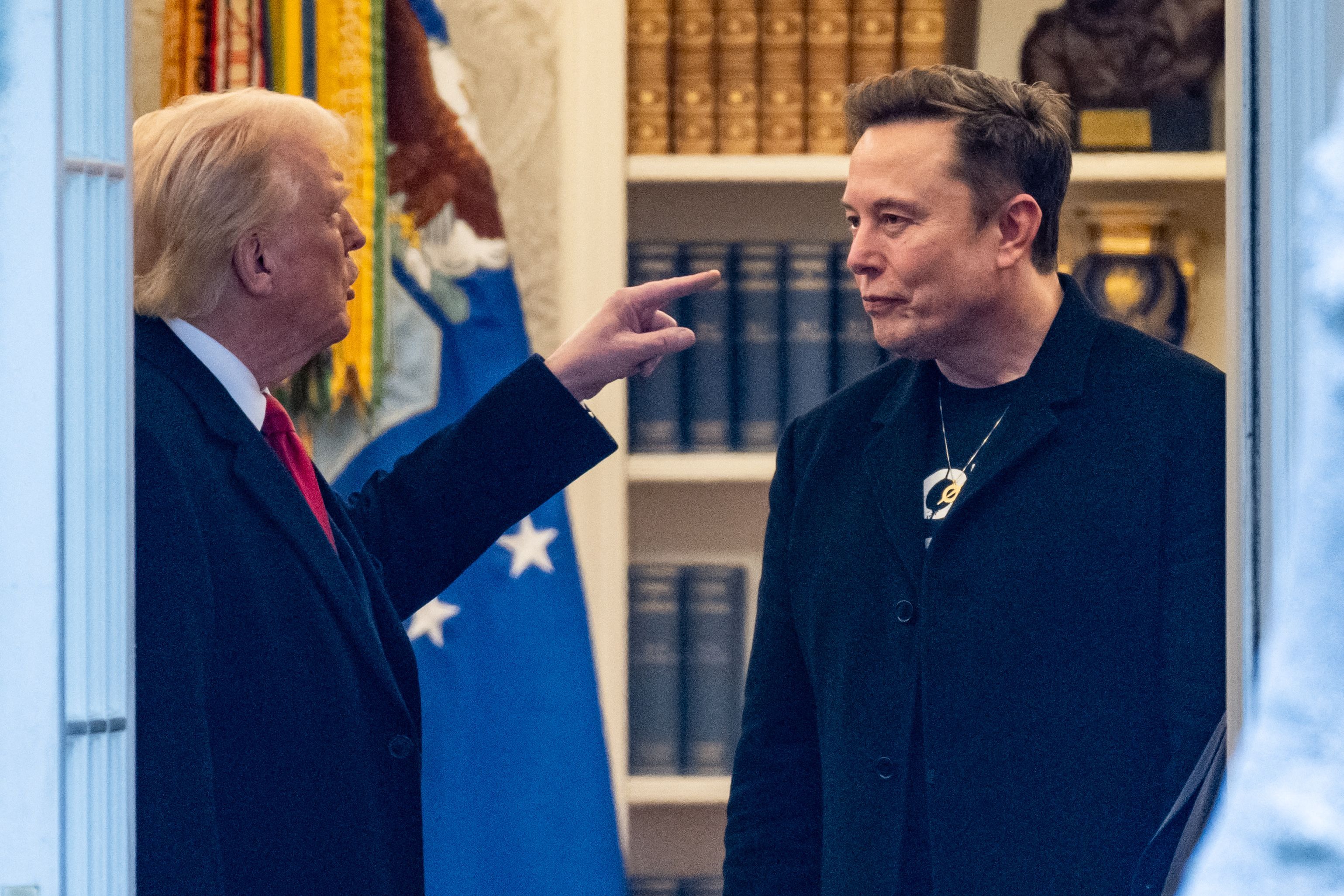 Trump mit seinem früheren Berater Elon Musk im März 2025 im Weißen Haus: "@realDonaldTrump ist in den Epstein-Akten", postete der Milliardär wenig später auf X